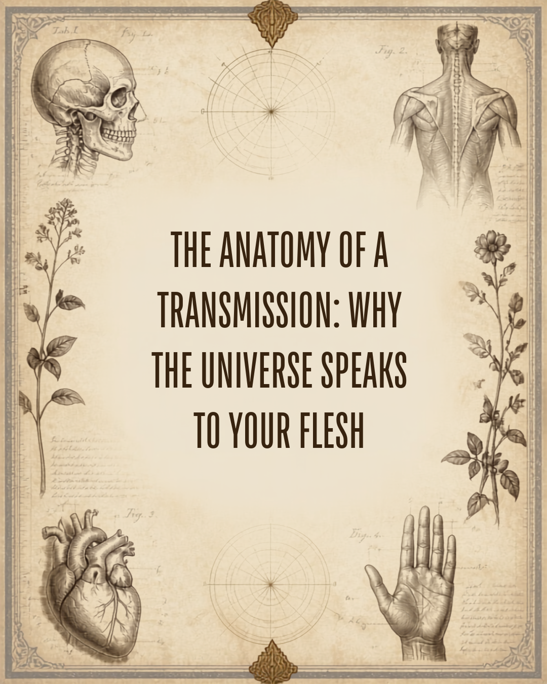  The Anatomy of a Transmission: Why the Universe Speaks to Your Flesh
