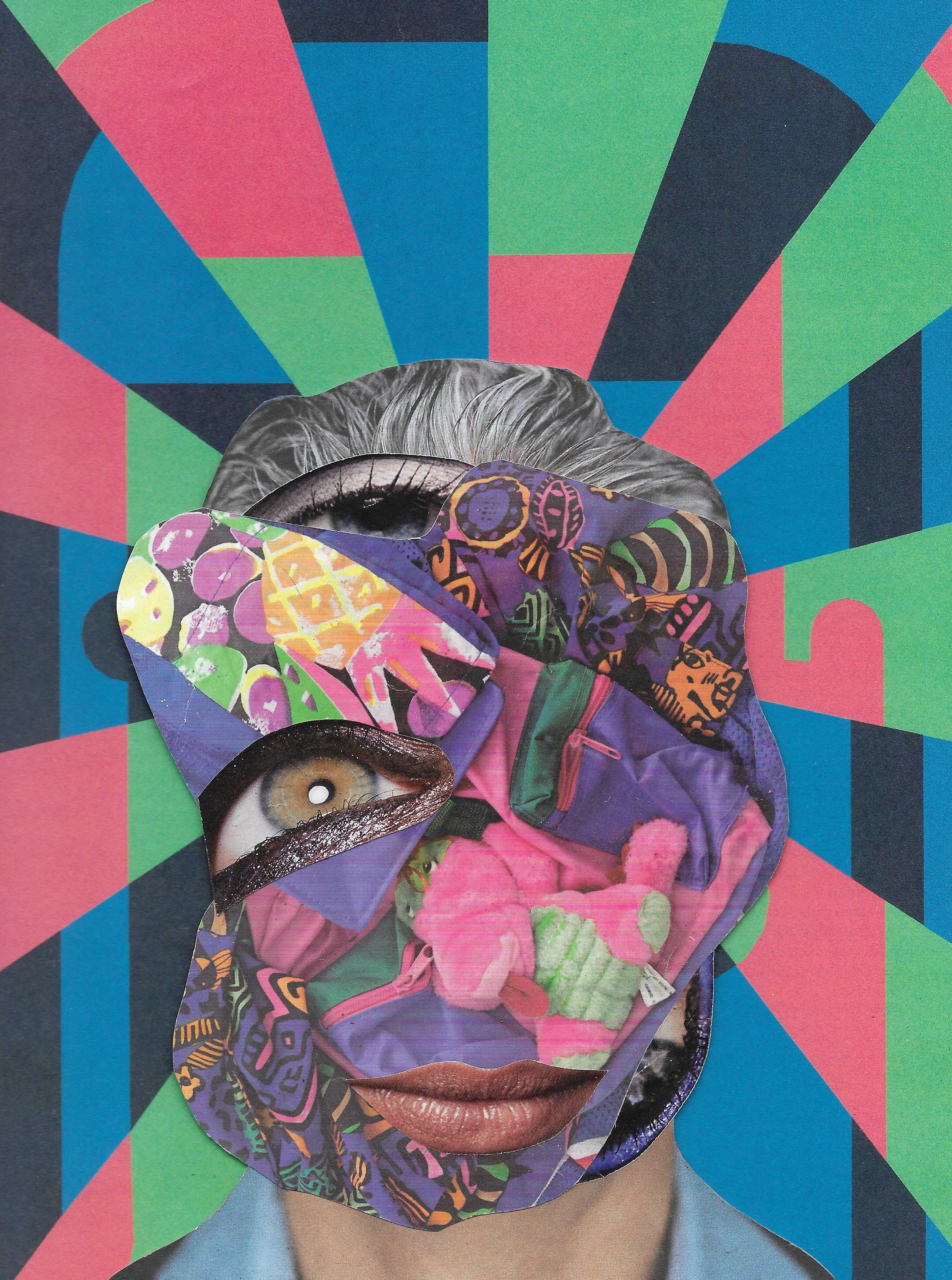 OLIVIA DESCAMPE, The Illusion of Choice, 2024
Handmade Collage on Paper, 21 x 28 cm