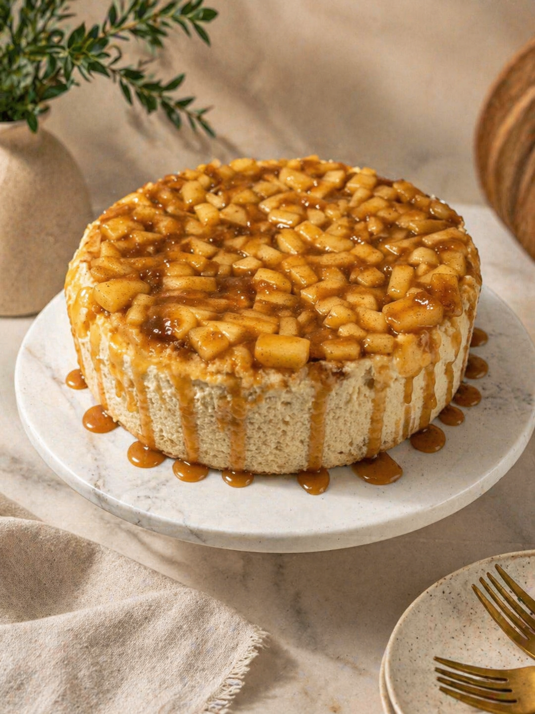 Carmel Apple Cheesecake {Specialty}