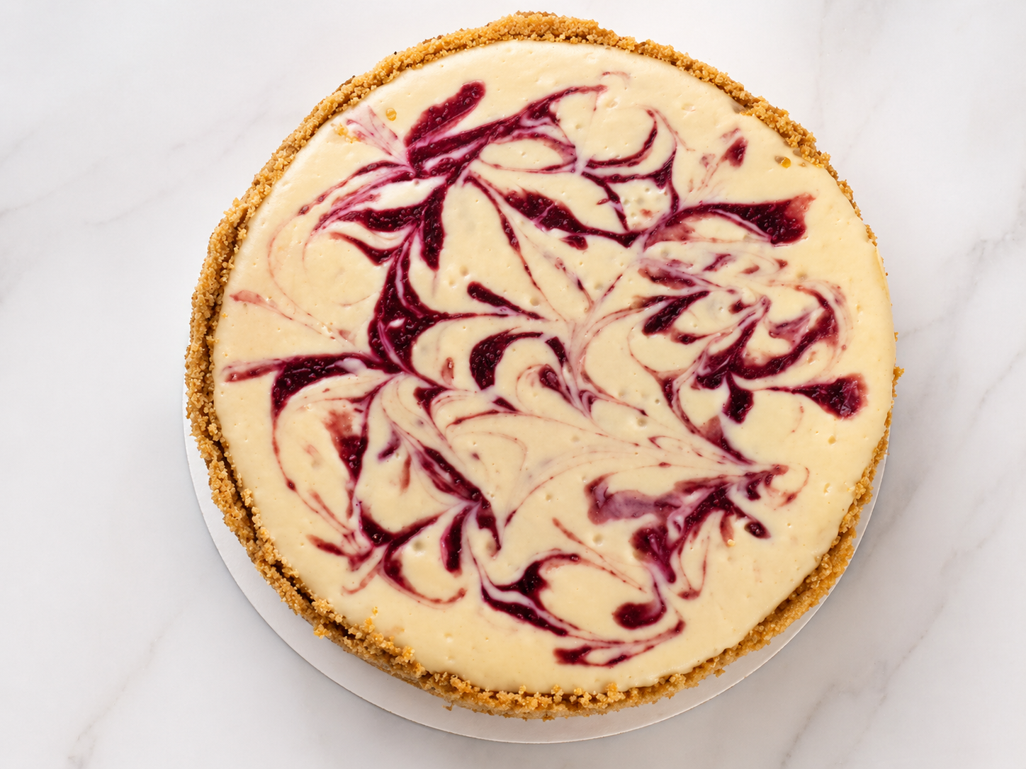White Chocolate Raspberry Cheesecake {Specialty}