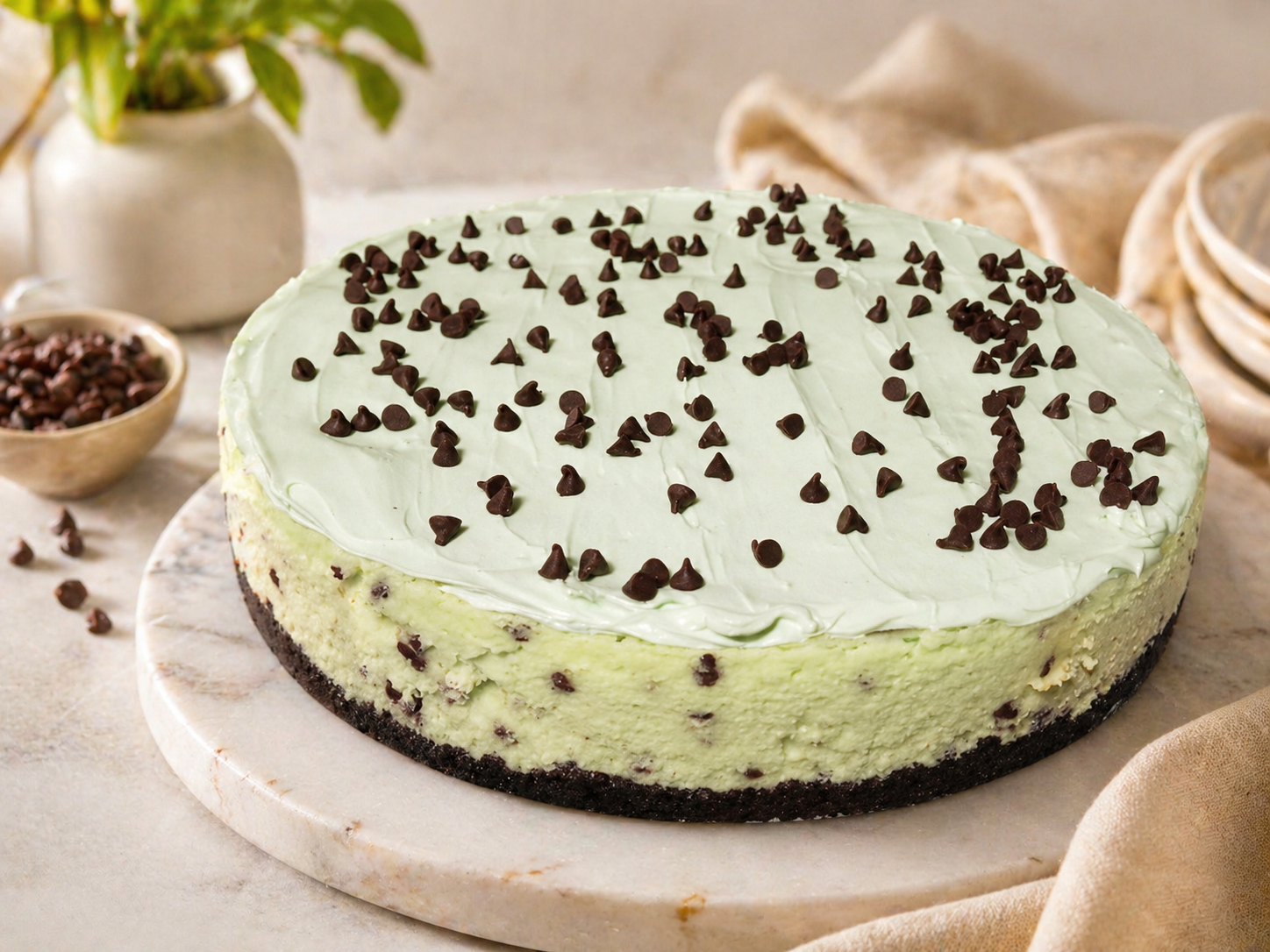 Mint Chocolate Cheesecake {Specialty}