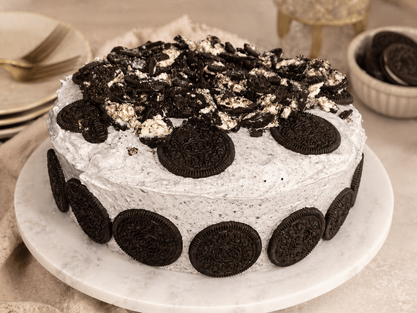Cookies 'N' Cream Cheesecake {Specialty}