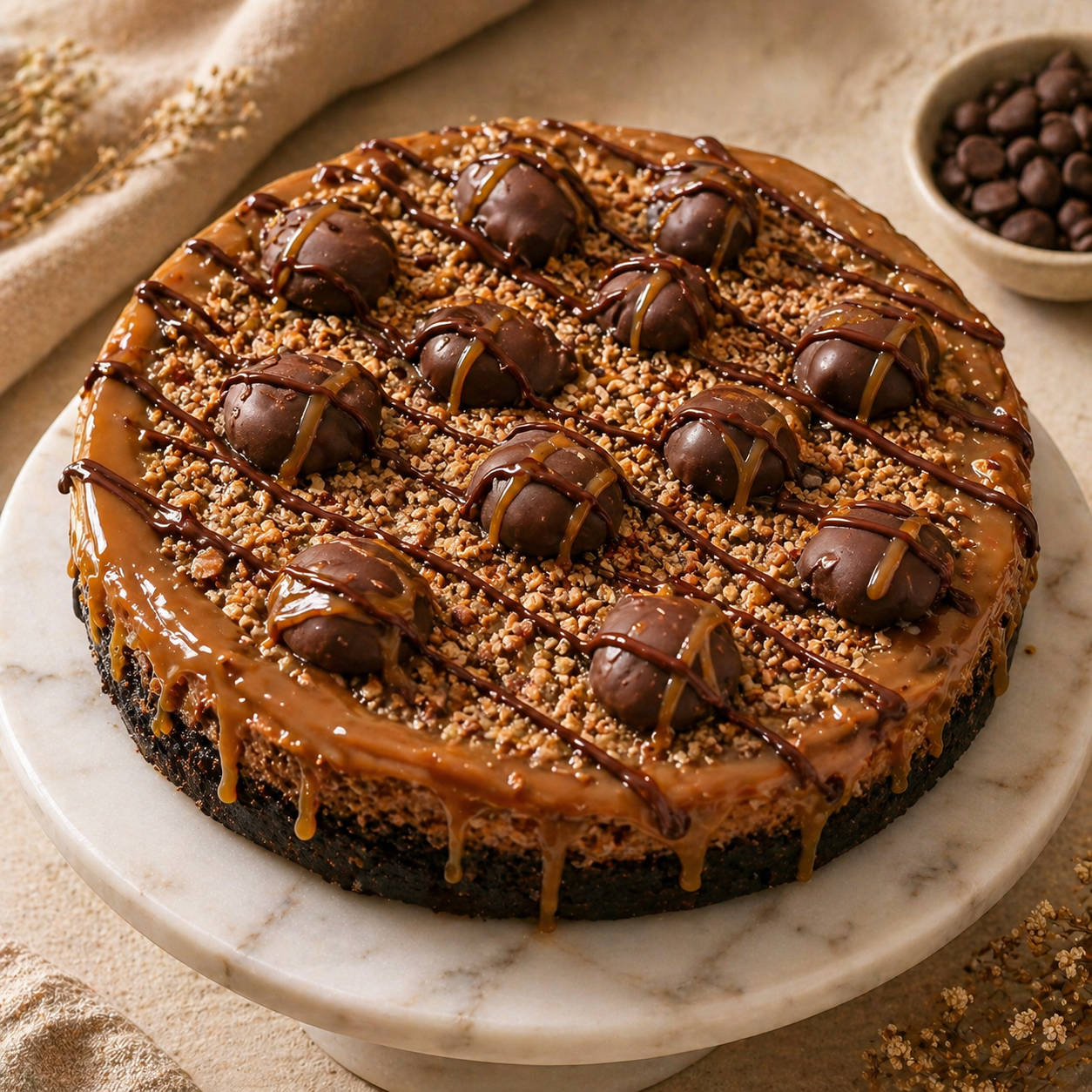 Pecan Cluster Cheesecake {Specialty}