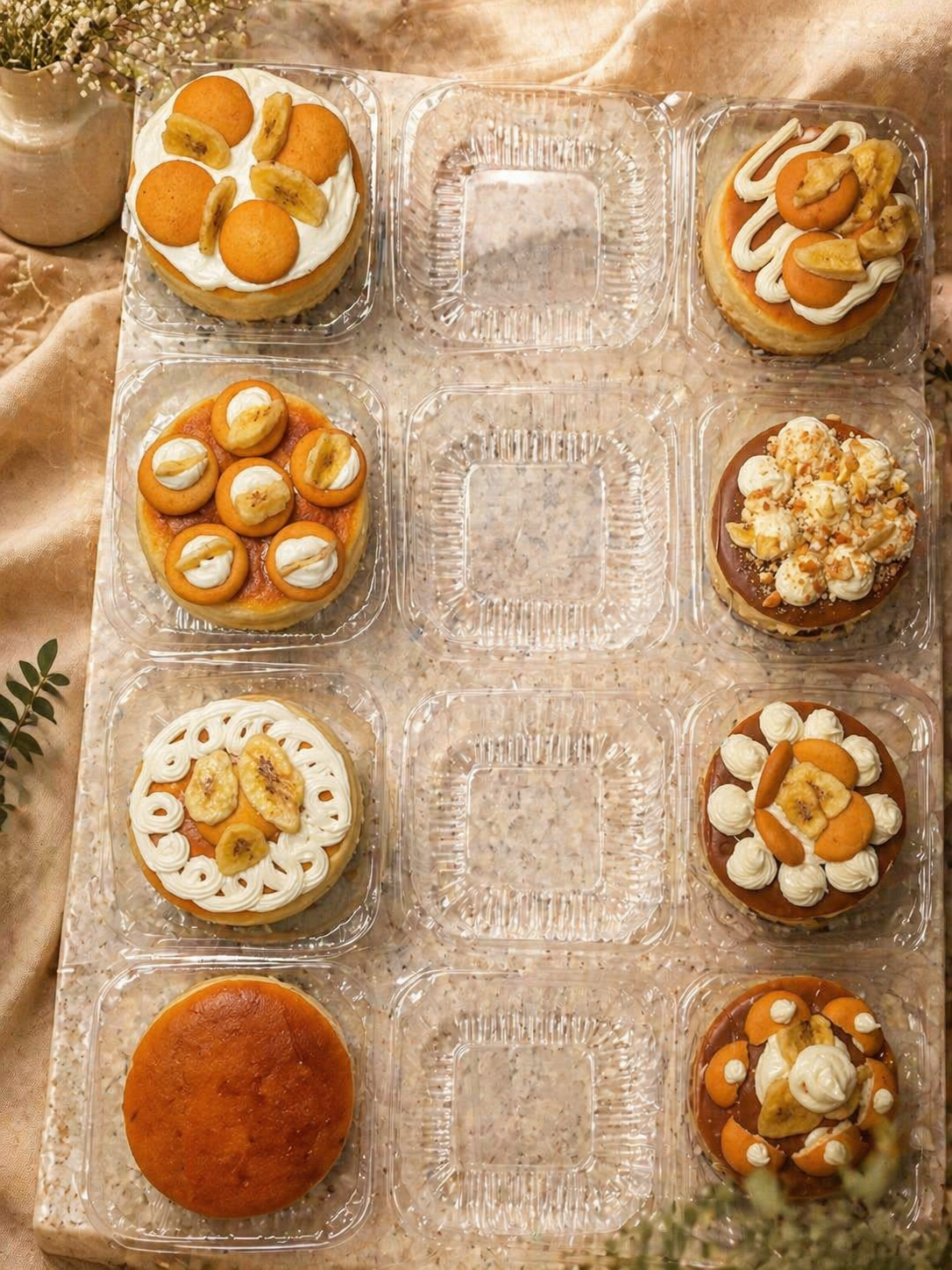 Mini Cheese Cakes - Set of 6