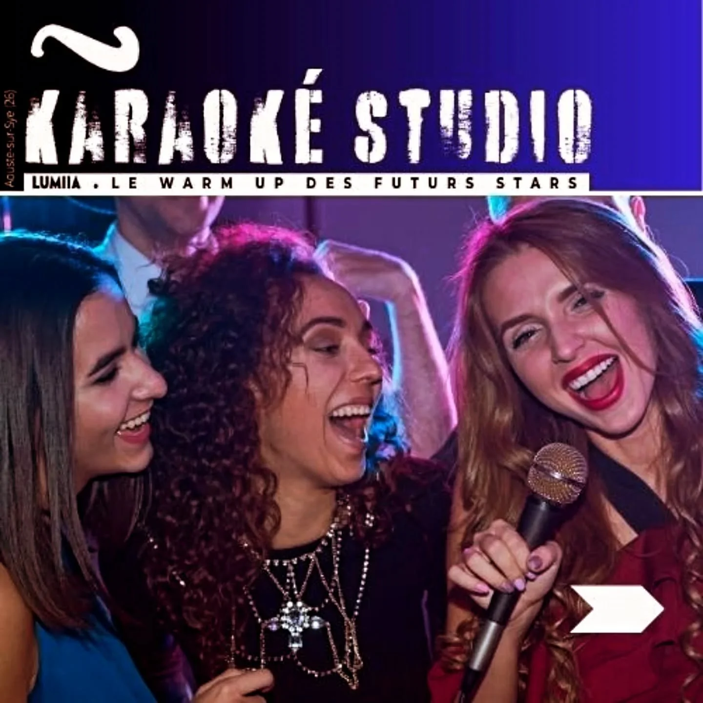 🎙️ Karaok&eacute; Box Lumiia : ouverture bient&ocirc;t !

Tr&egrave;s bient&ocirc;t, vous pourrez r&eacute;server votre propre studio de chant chez Lumiia !
👉 Studio 3 : 2 &agrave; 5 personnes
👉 Studio 1 : 6 &agrave; 19 personnes

En petit comit&e