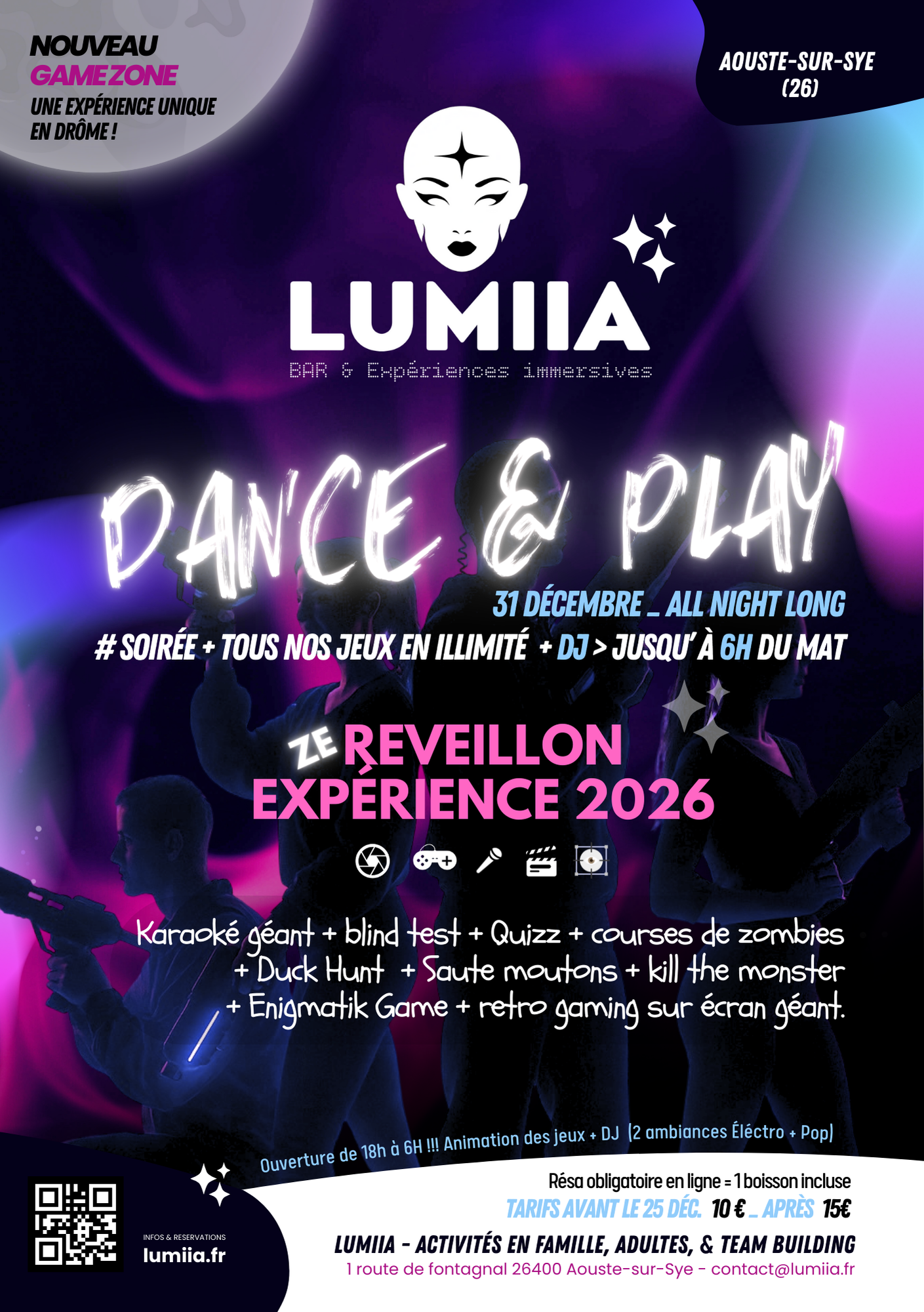 REVEILLON 2026 #Dance &amp; Play