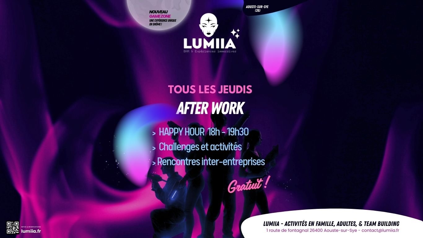 Les jeudis AFTERWORK 