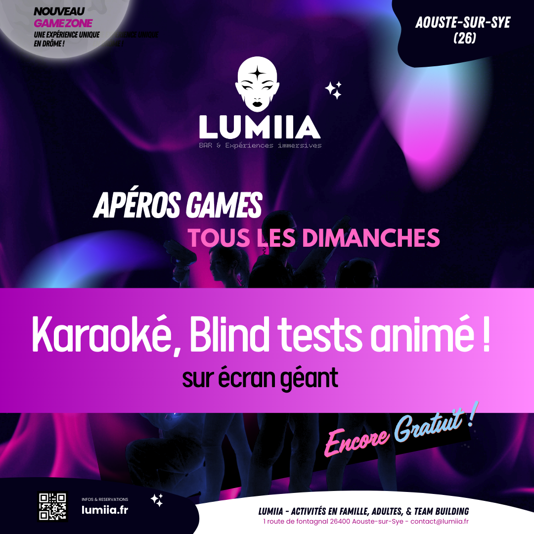 LES DIMANCHES APÉROS ANIMÉS 