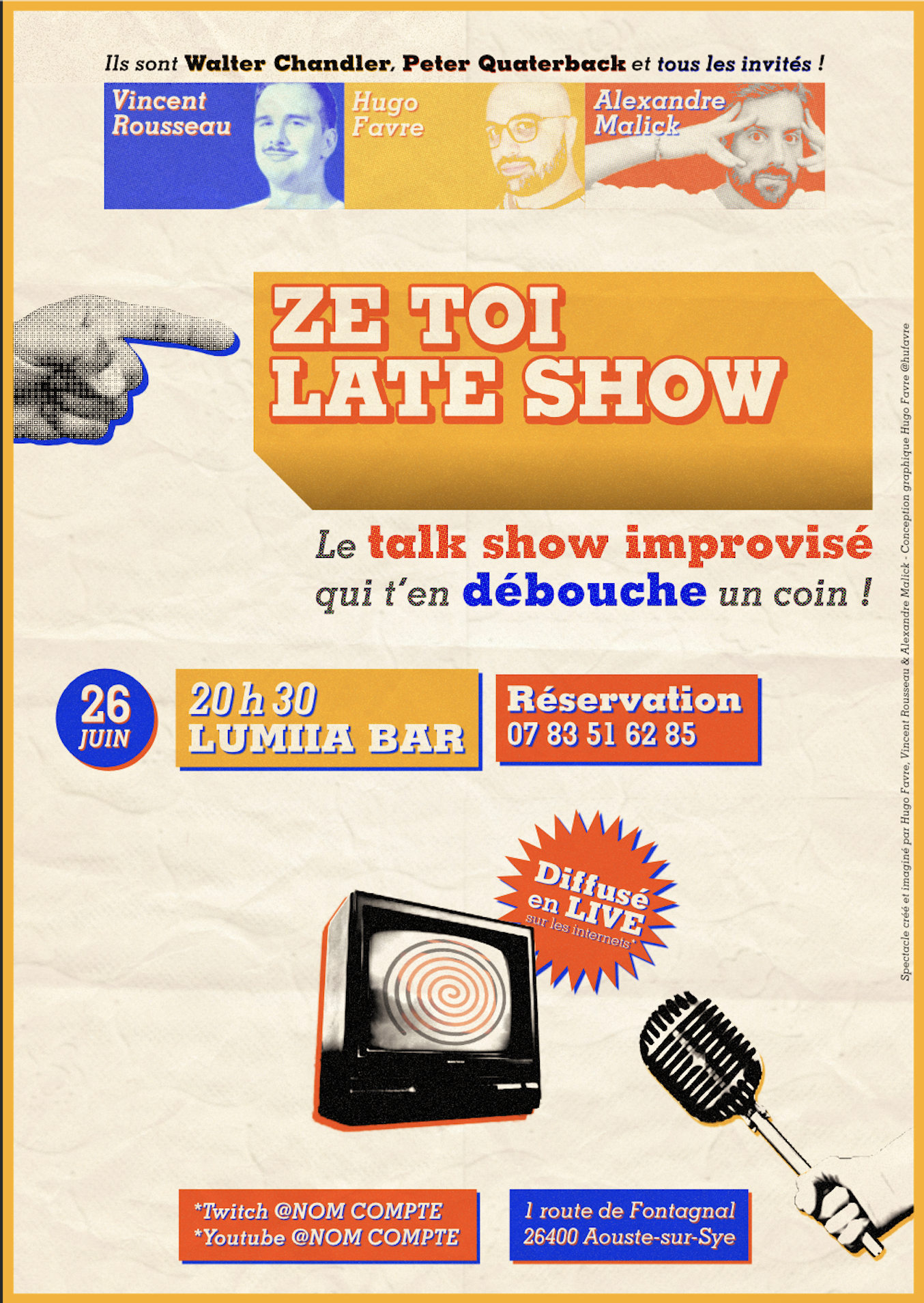 THEATRE D'IMPRO : ZE TOI LATE SHOW