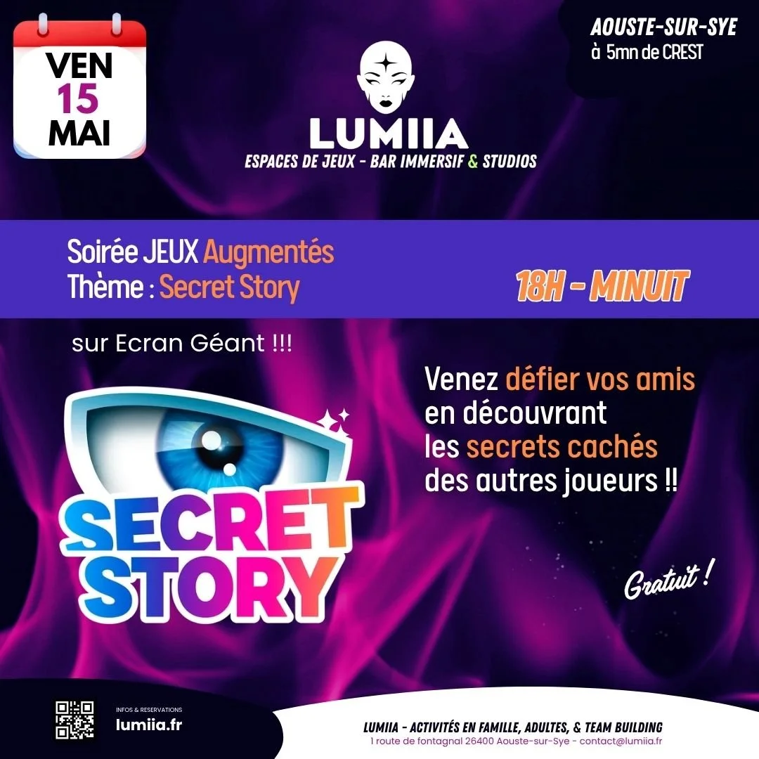 SOIREE JEU : SECRET STORY