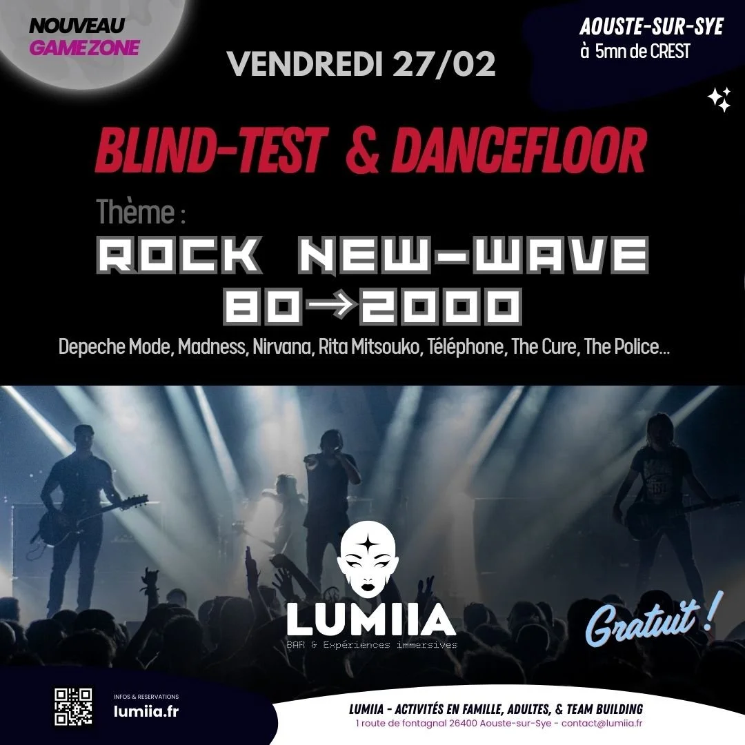 BLIND TEST &amp; DANCEFLOOR