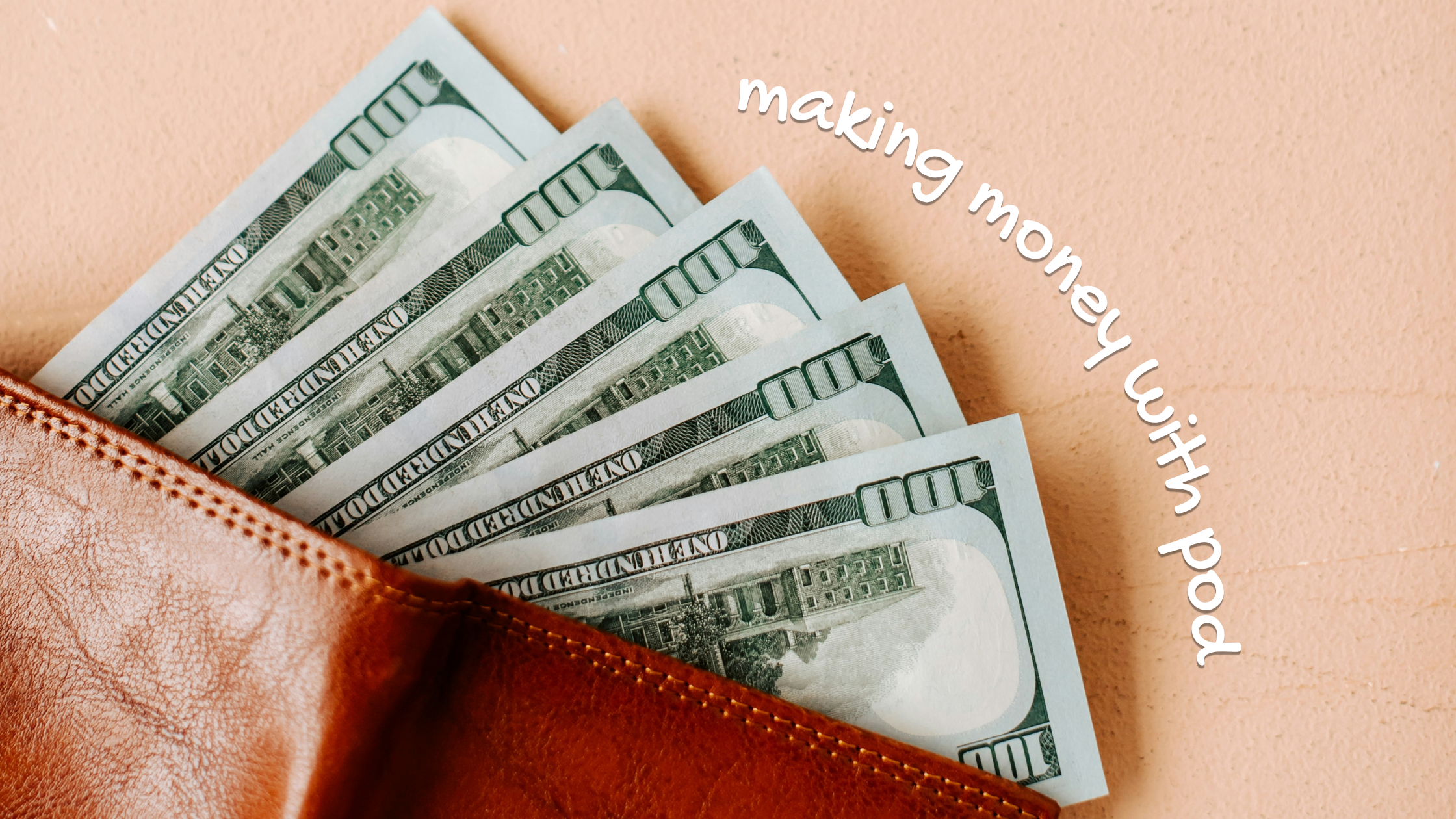 how much money can you make with print on demand