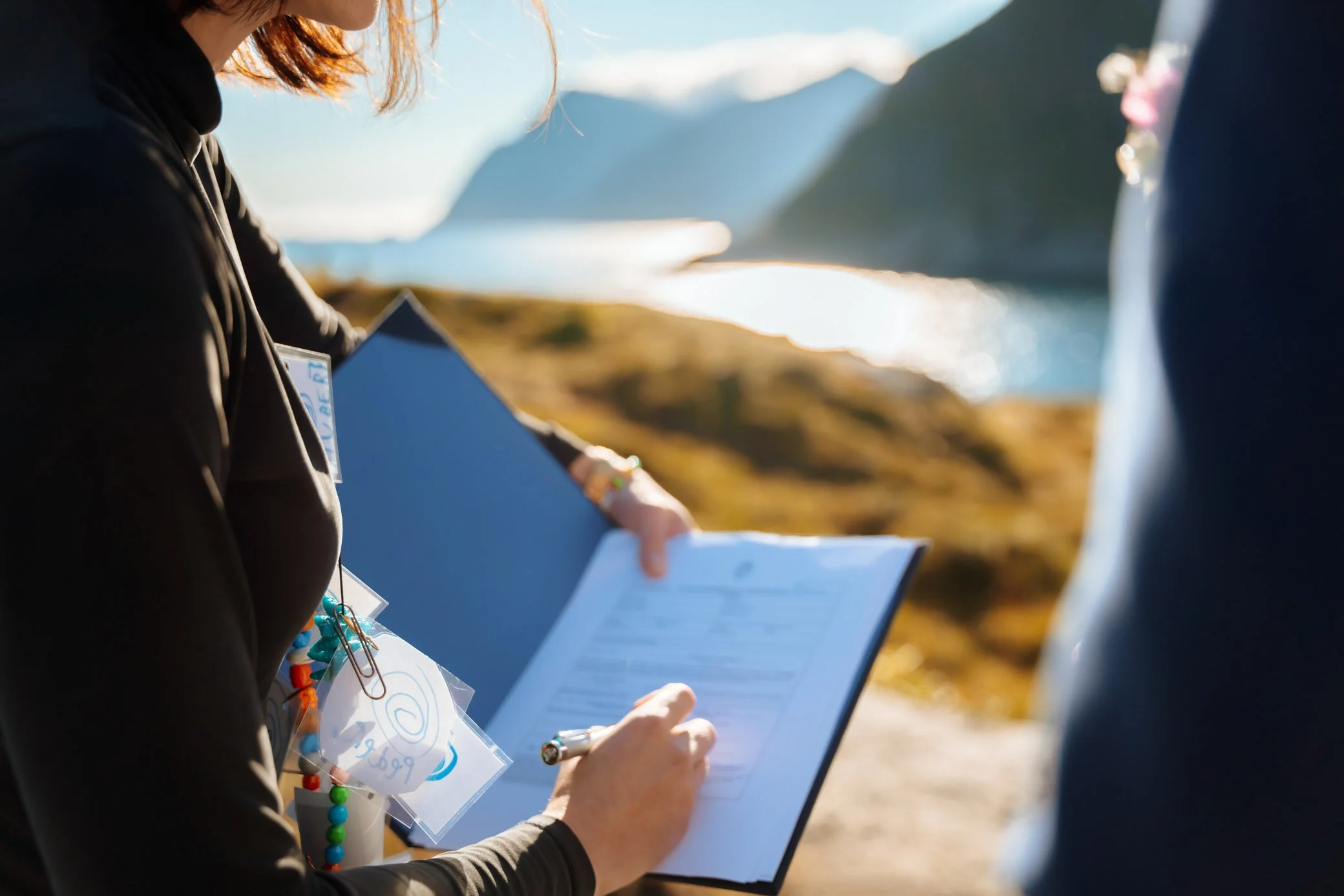 Legal part of the ceremony