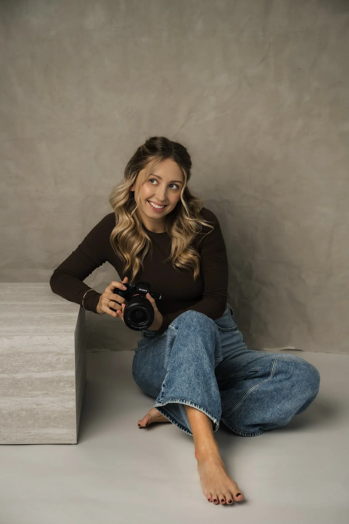 Portrait of Kamila, local photographer based in Lofoten