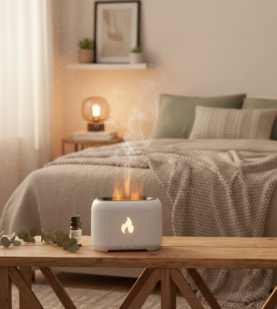 Flame Humidifier - White--.png
