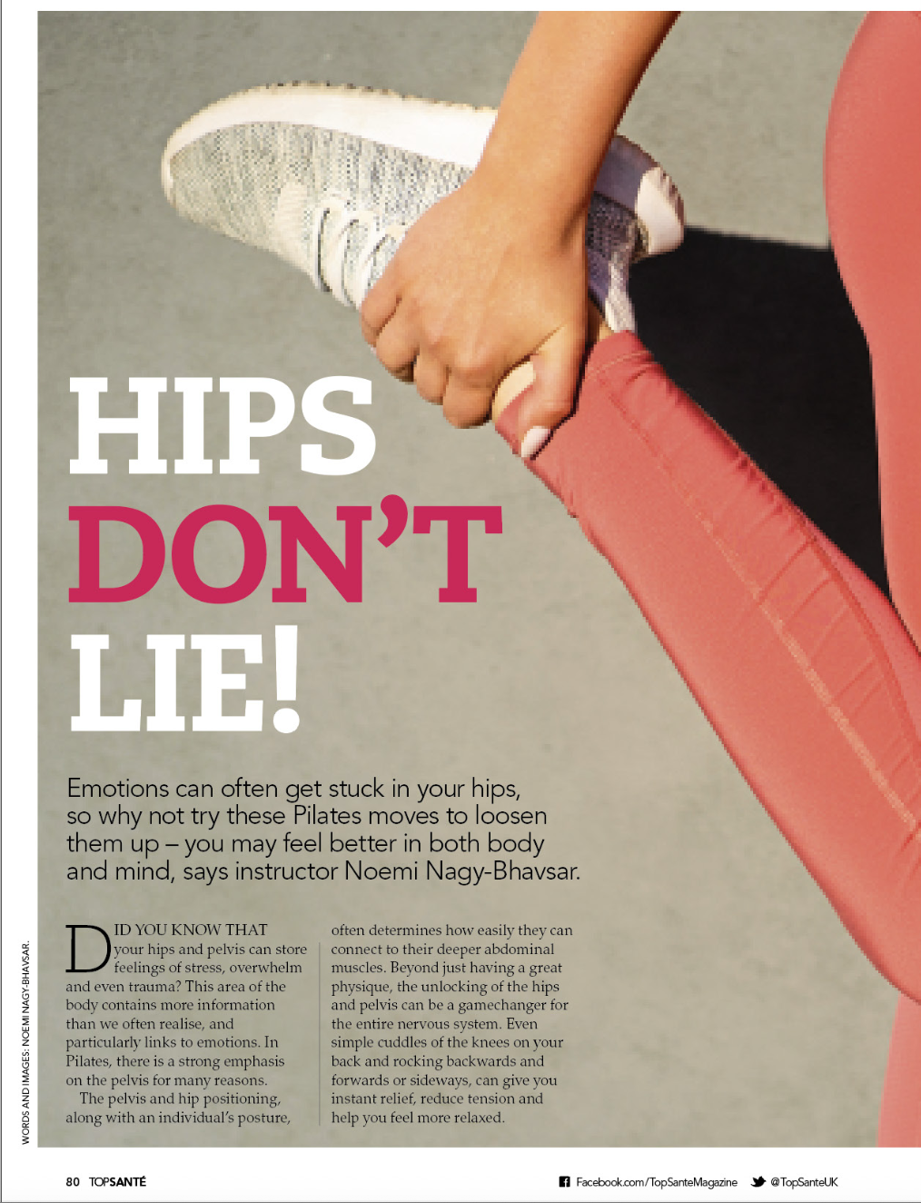 Hips Don't Lie: Pilates Moves to Release Tension and Free Your Hips