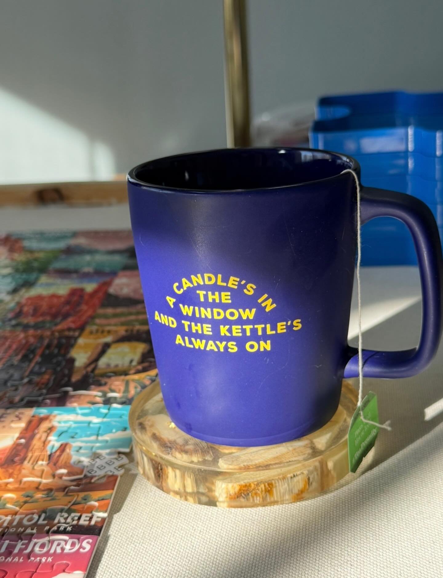 Tea time.  Click link for today&rsquo;s Paths of Joy Daily Inspiration  https://www.pathsofjoy.com/blog-1-1/tea-time