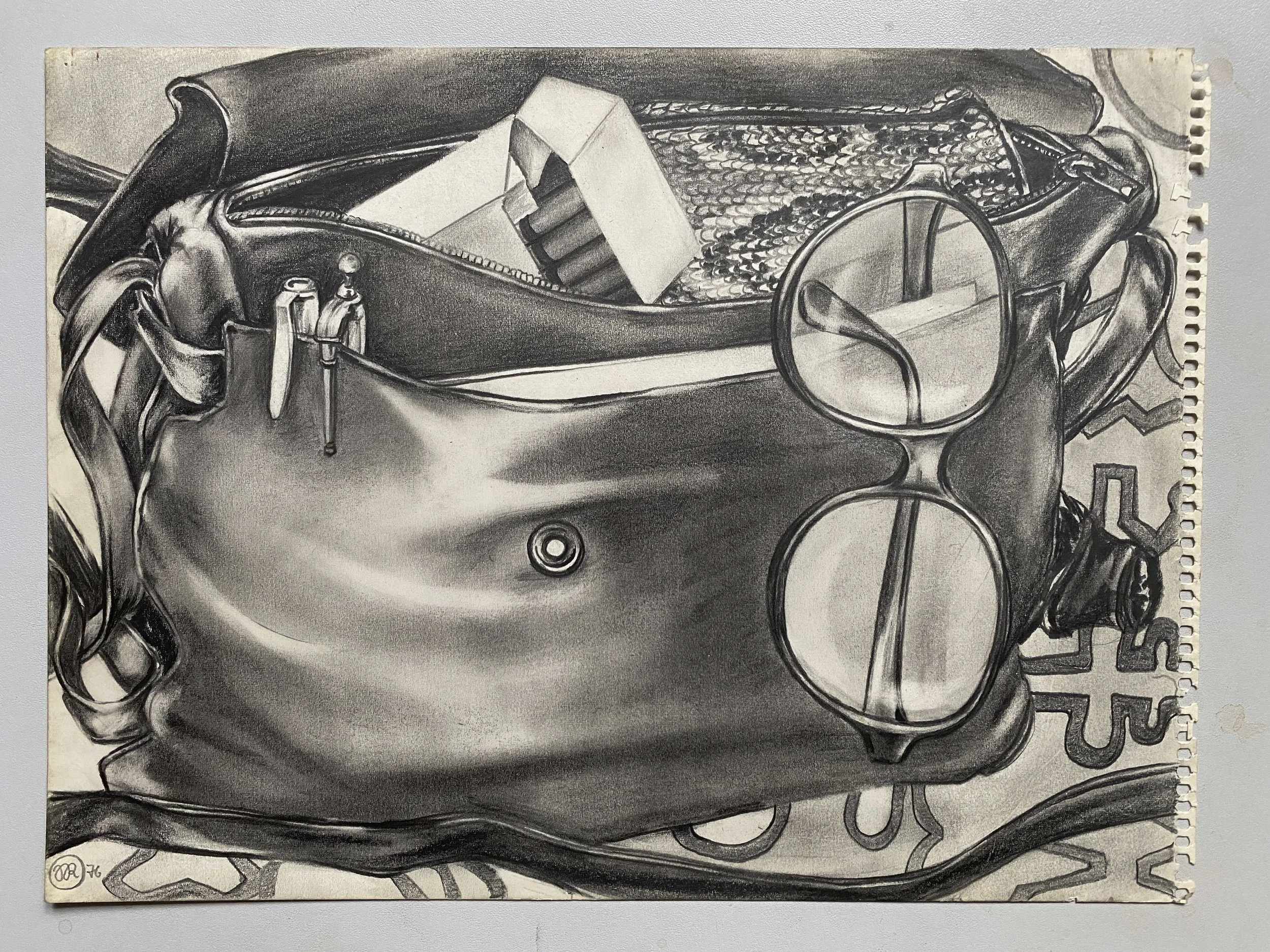 Still-life 1976,  24 x 33cm