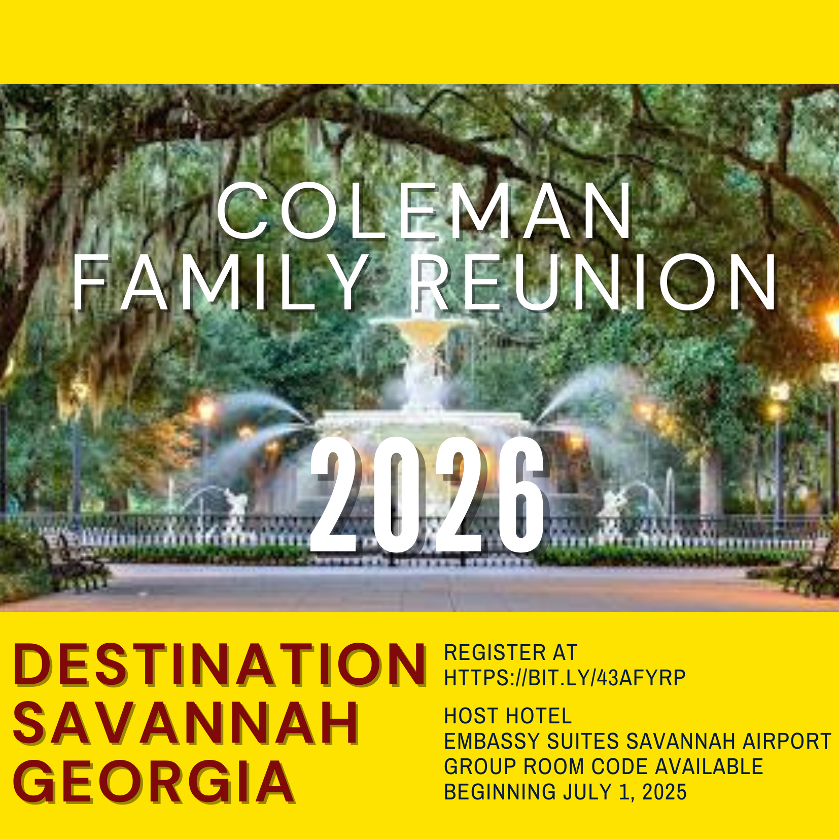 Coleman Family Information