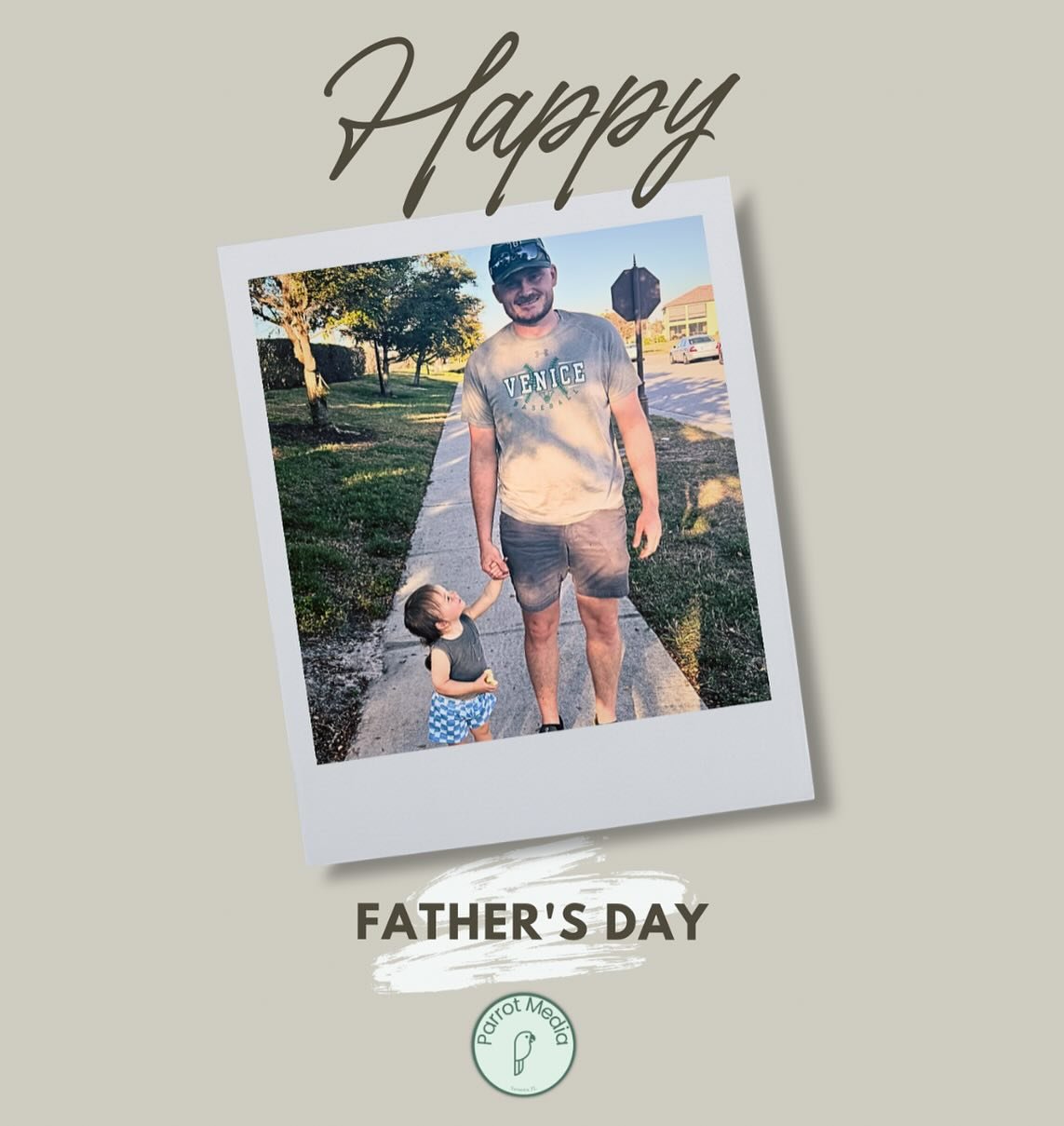 Happy Father’s Day from us at Parrot Media!