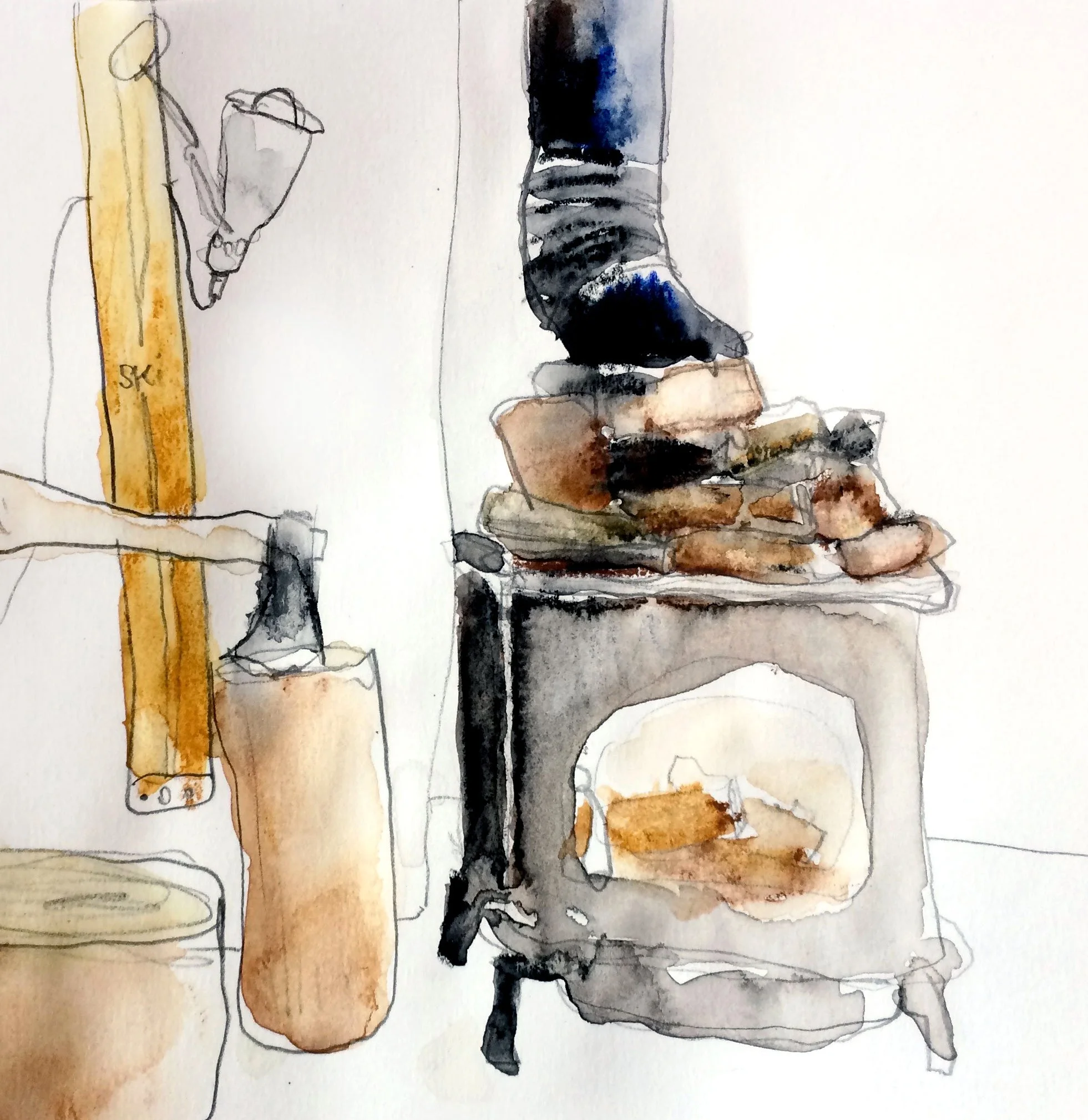 Aquarelles-mine-graphite-carbon-stylo-crayon.jpg