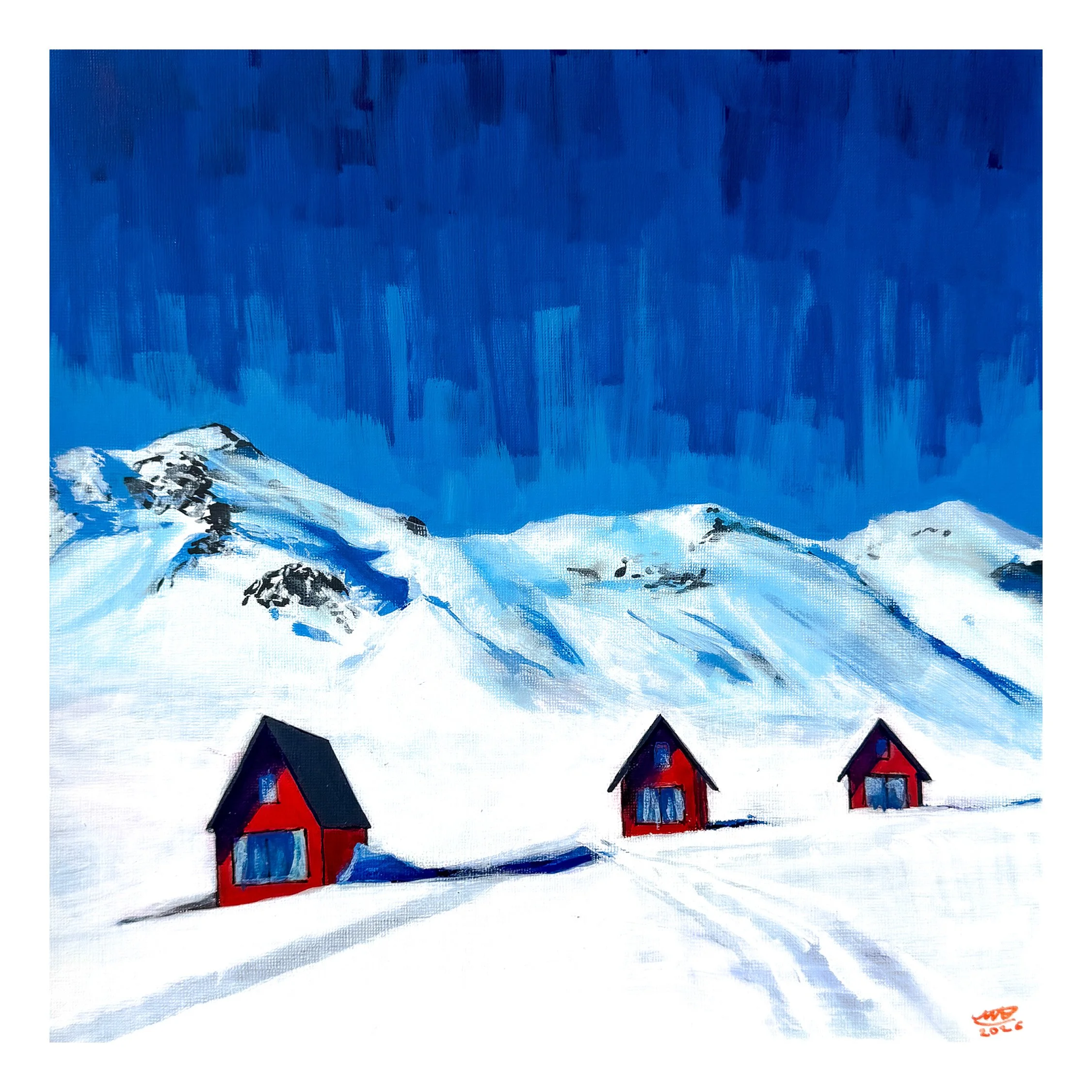 "Hatcher's Pass #1" 10"x10" Print
