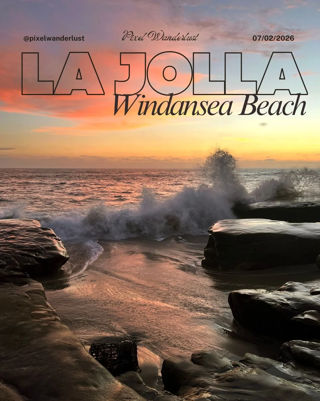 Some nights the ocean and the sky argue about who gets to be the main character. Tonight, it was a draw. #bydanielalarsen #studiosereia #sereiaphotography #pixelwanderlust #sandiegophotographer #lajollaphotographer #sandiego #lajolla #lajollasandiego