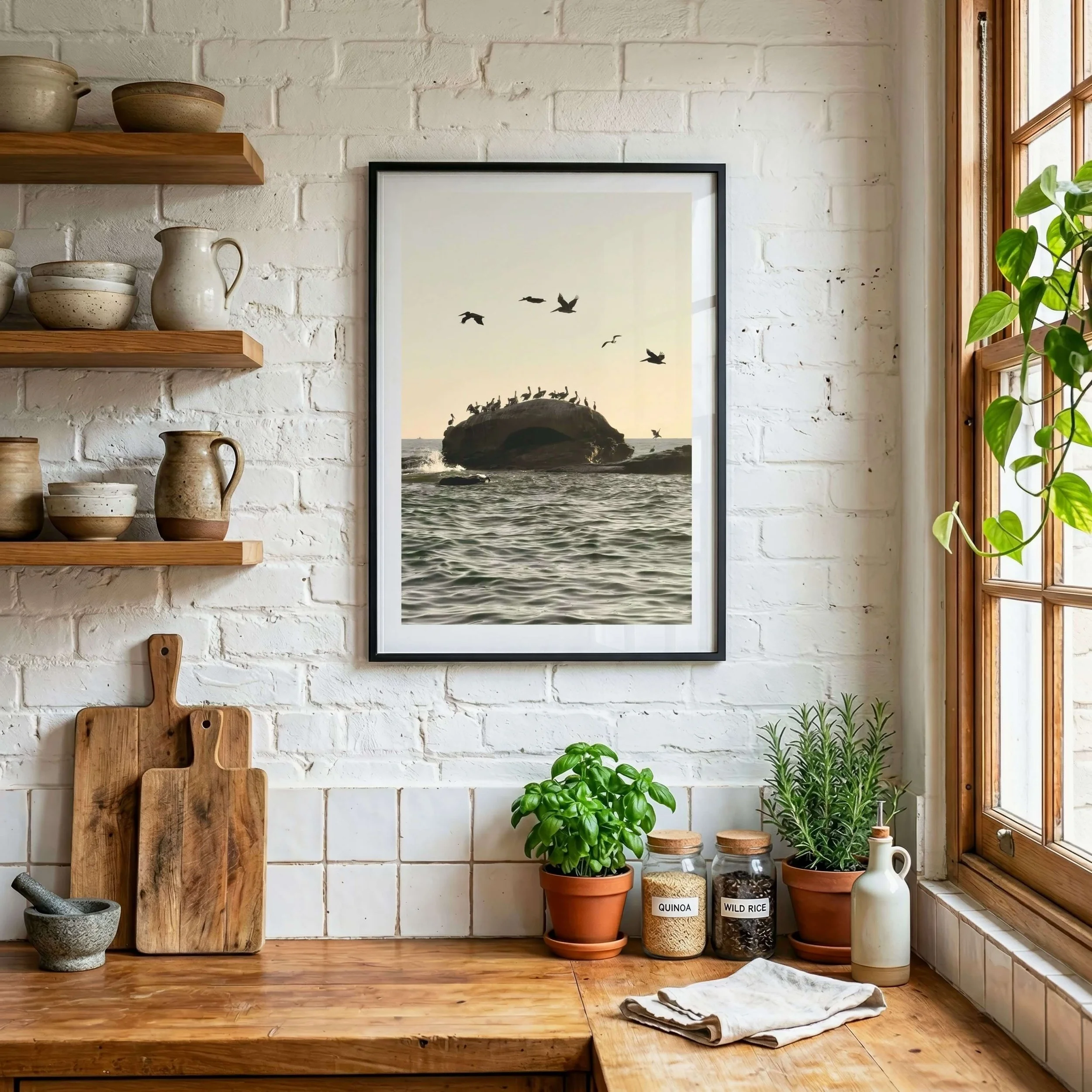 Bird Rock Pelicans Art Print_02.jpg
