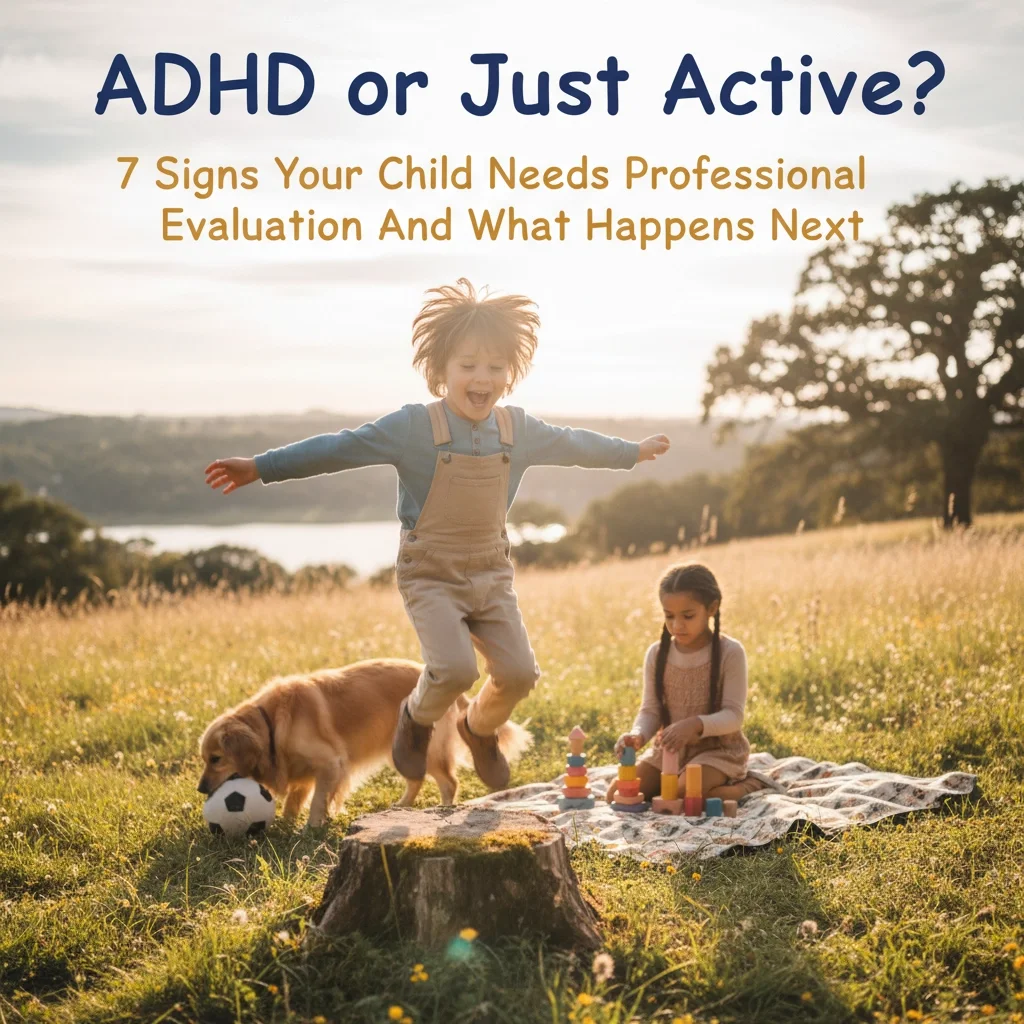 ADHD or Just Active? When To Seek a Professional Evaluation