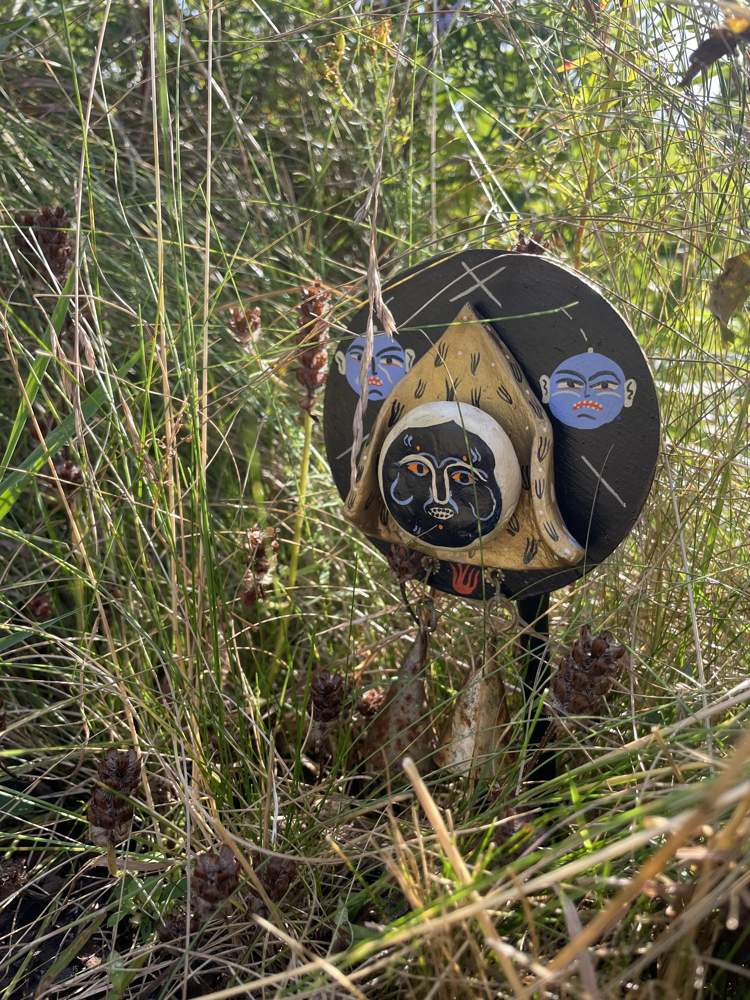 'A COUPLE OF NIXIES' The Nixie have no true shape and may be hard to spot, nevertheless they often choose to appear as horses, gifted musicians who make trees dance and waterfalls stop, alluring treasure or as various floating objects.  
