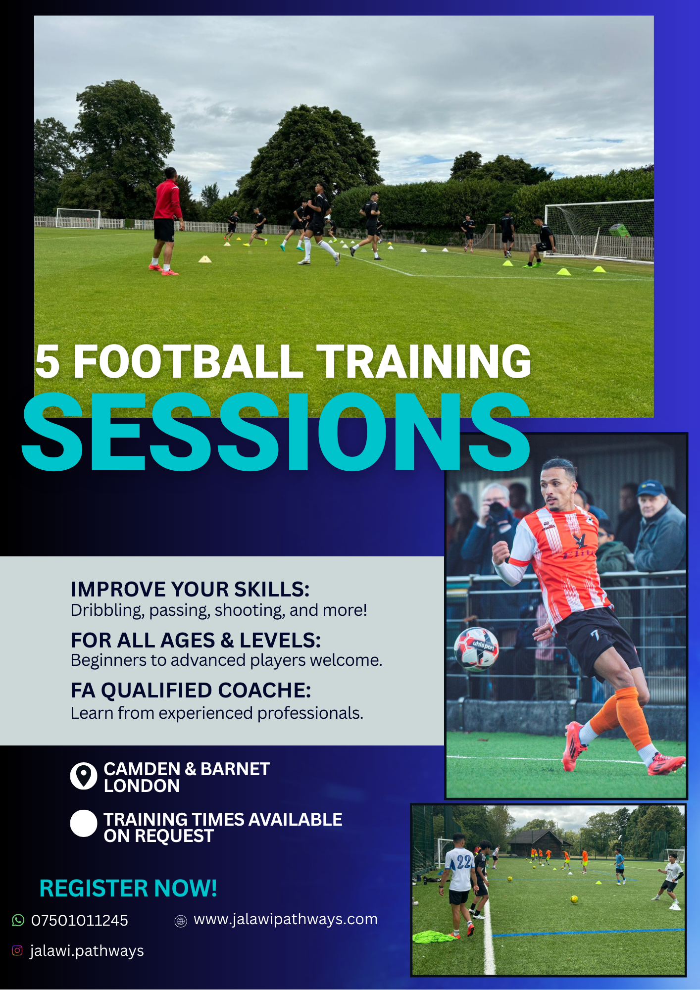 5 Sessions – Jalawi Elite 1-to-1 Coaching