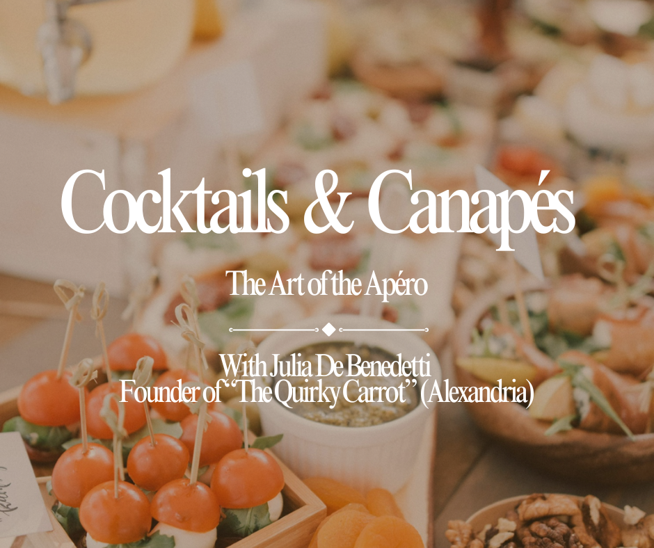 Cocktails and Canapés (SOLD OUT)