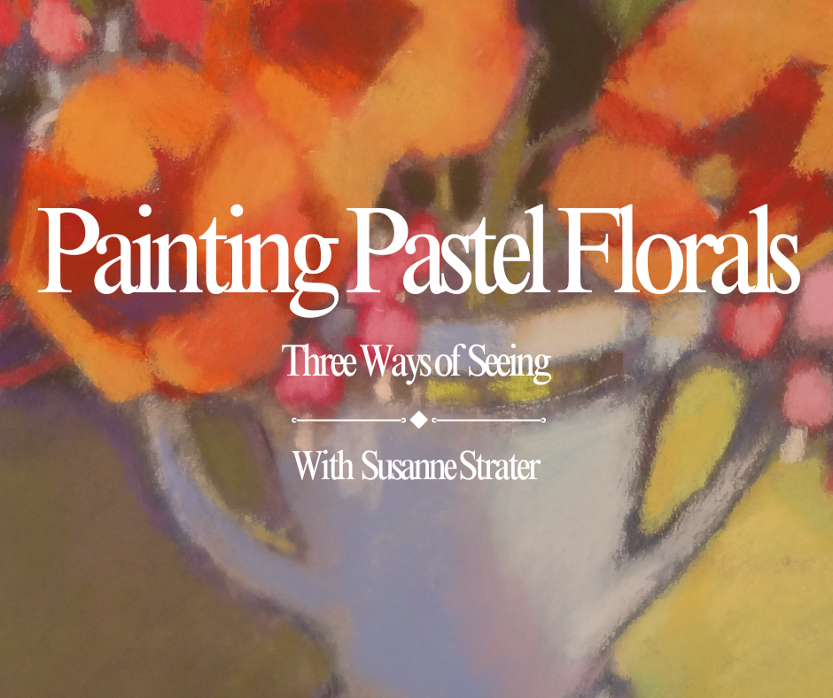 Pastel Floral Painting 