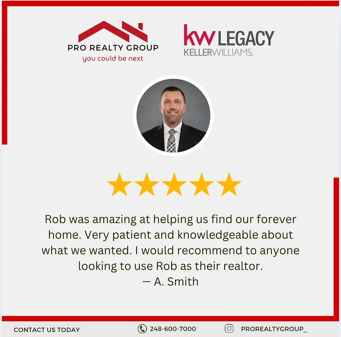 Huge congratulations to @realtor_rob.darwich on another glowing review! Your dedication, expertise, and genuine care have once again helped a client find their forever home. 🏡👏 We&rsquo;re proud to have you on the team&mdash;keep up the amazing wor