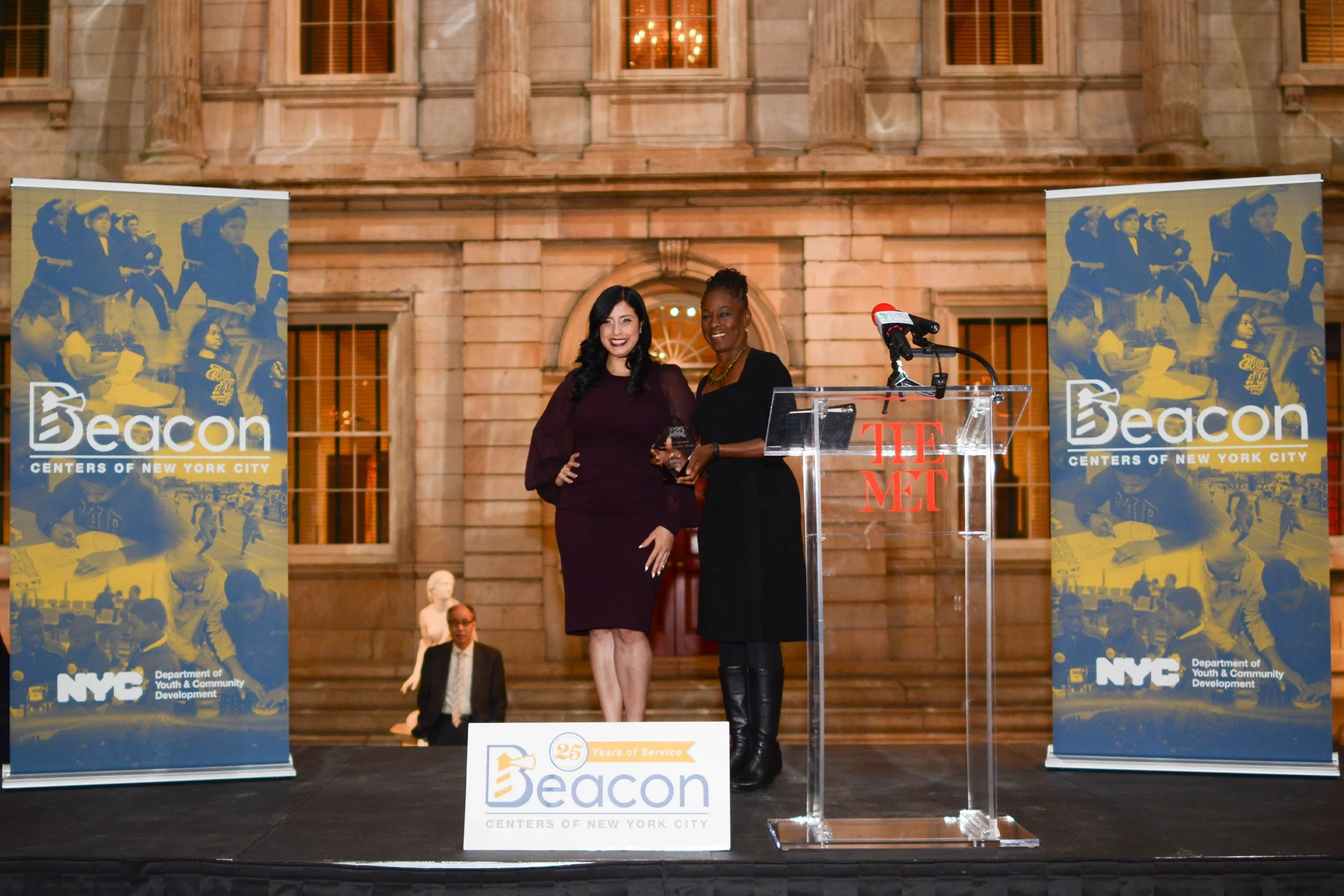  Commemorative visual branding for program milestone anniversary event.  
Studio/Client: NYC Department of Youth & Community DevelopmentName; Role: Graphic Design