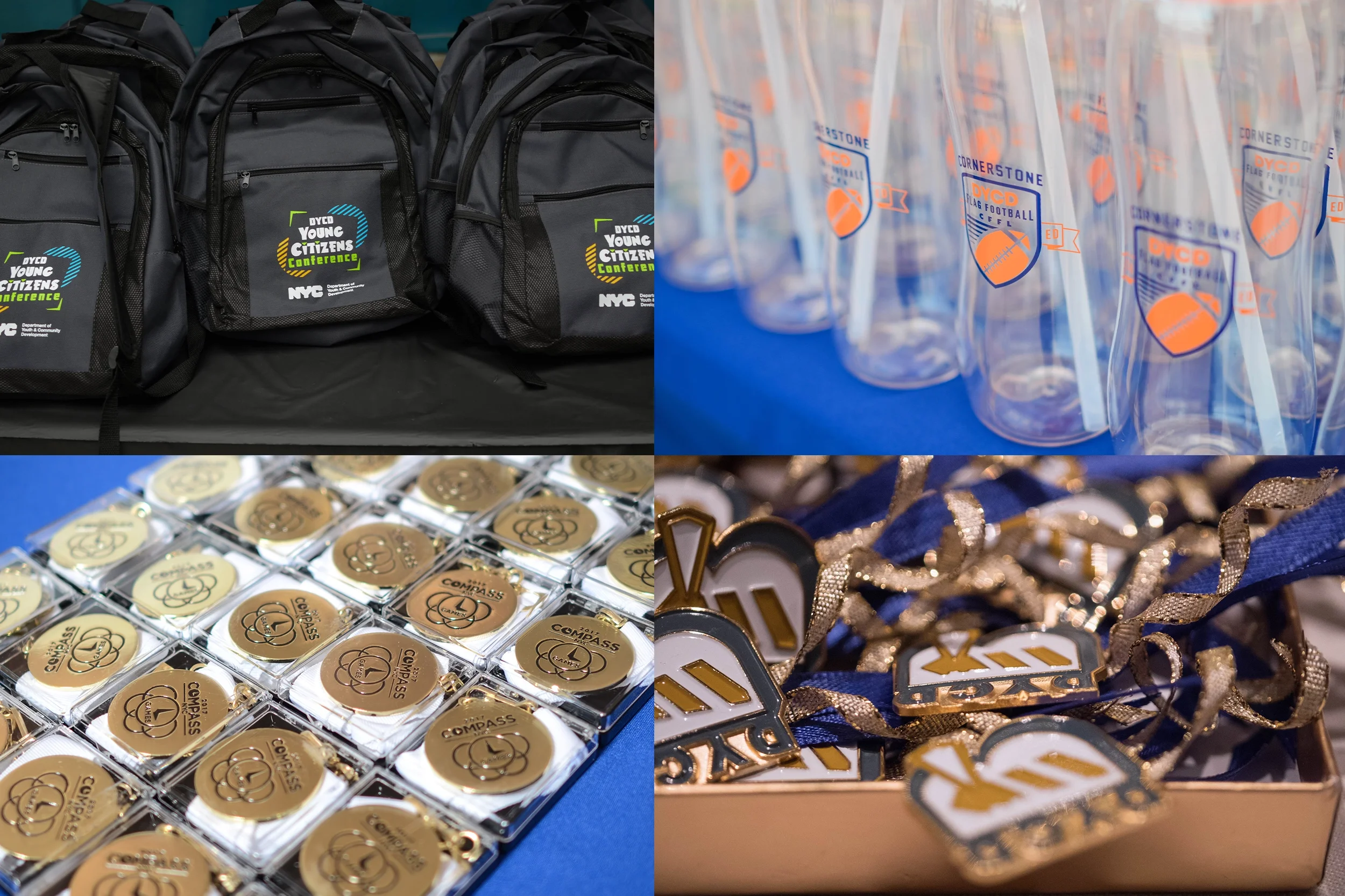  Branded promotional materials supporting youth empowerment initiatives.  
Studio/Client: NYC Department of Youth & Community Development—  View more on Behance  ; Role: Graphic Design