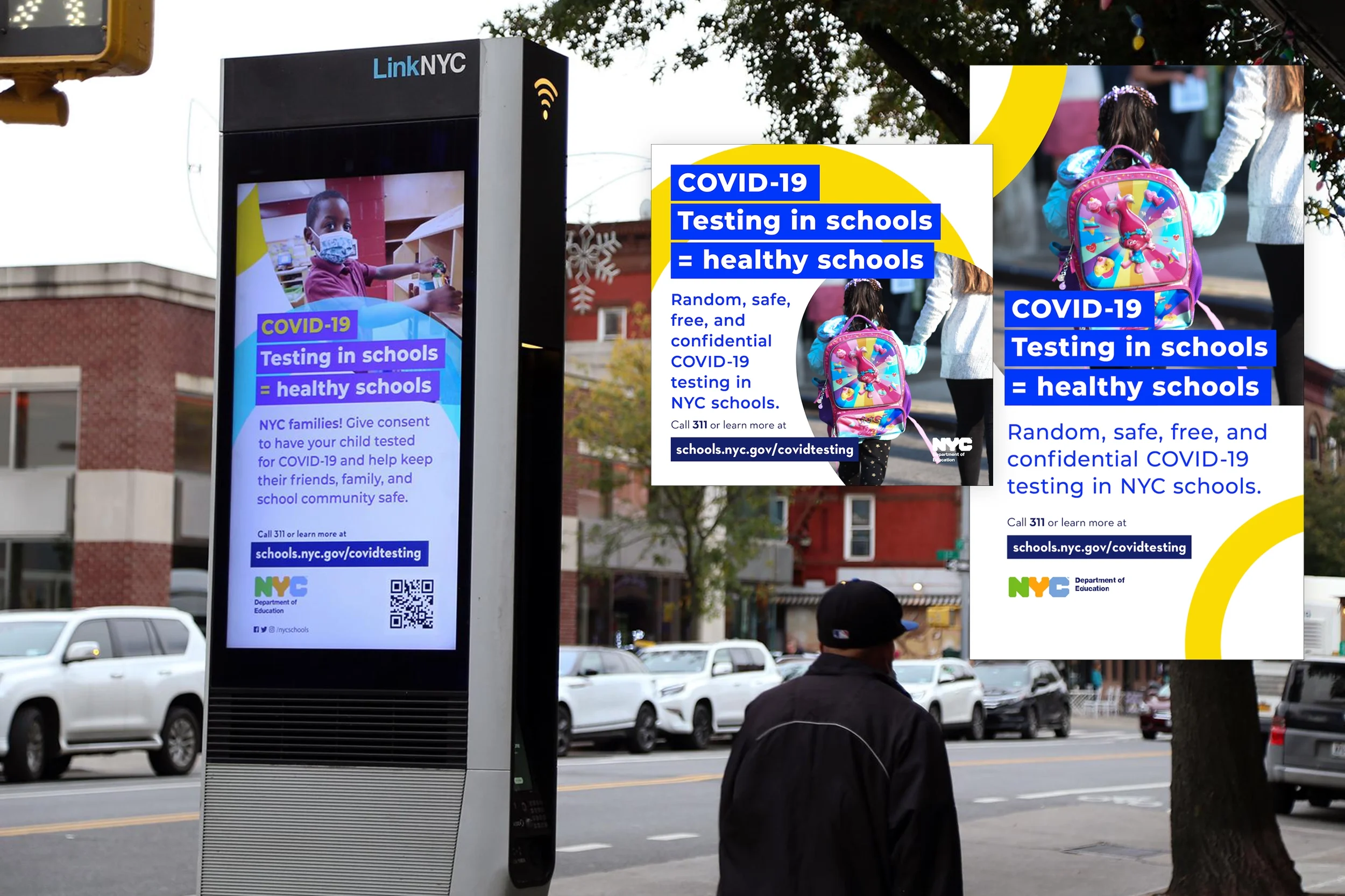  Creative leadership for a multi-channel health marketing campaign spanning print and digital.  
Studio/Client: NYC Department of Education—  View more on Behance  ; Role: Graphic Design and Art Direction