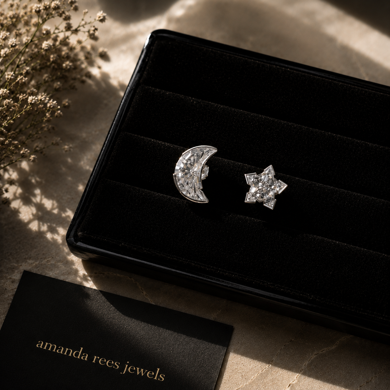 Sun & Moon Earrings $2,000 *unavailable*
