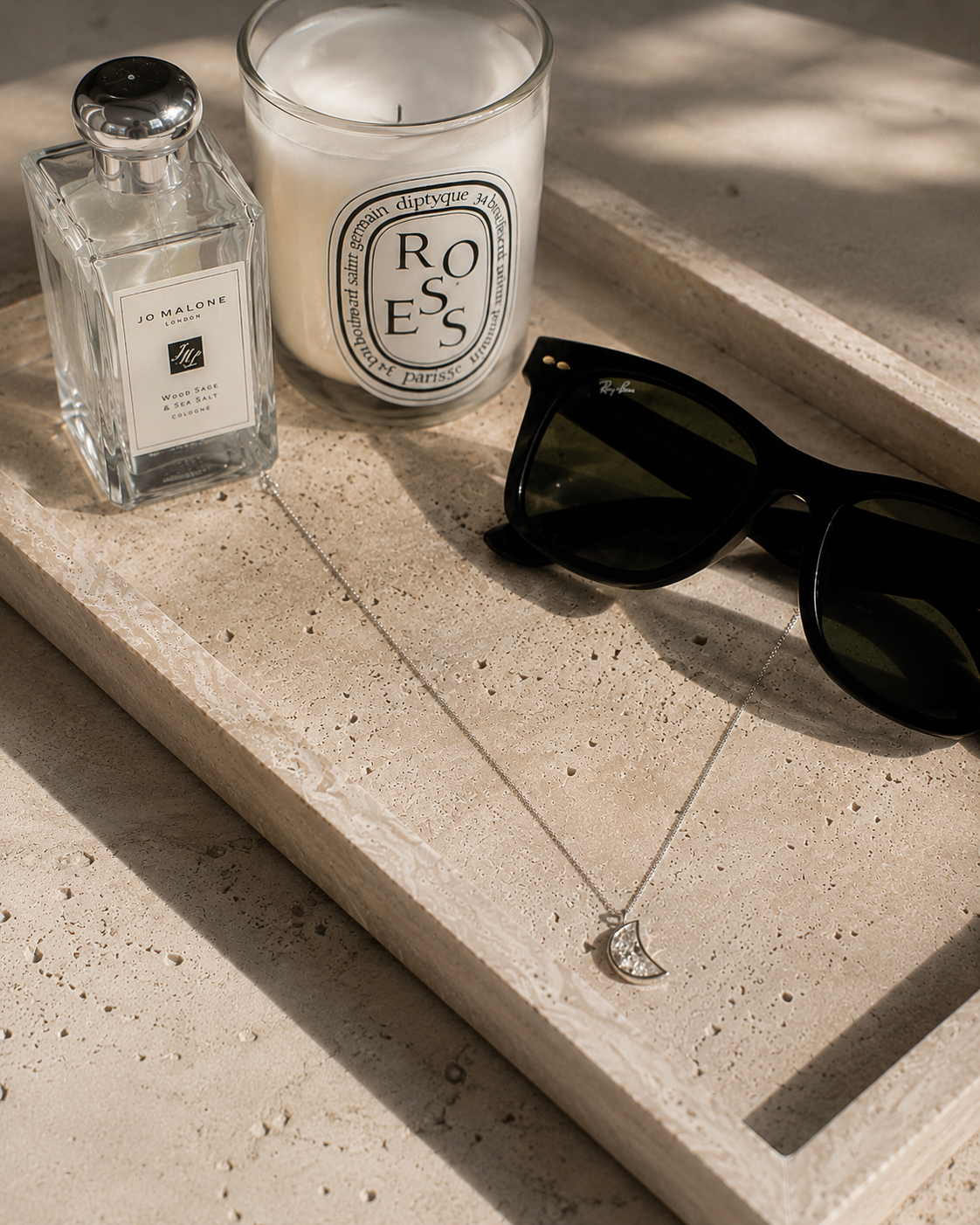 Lab Diamond Moon Pendant $1,350 *unavailable*
