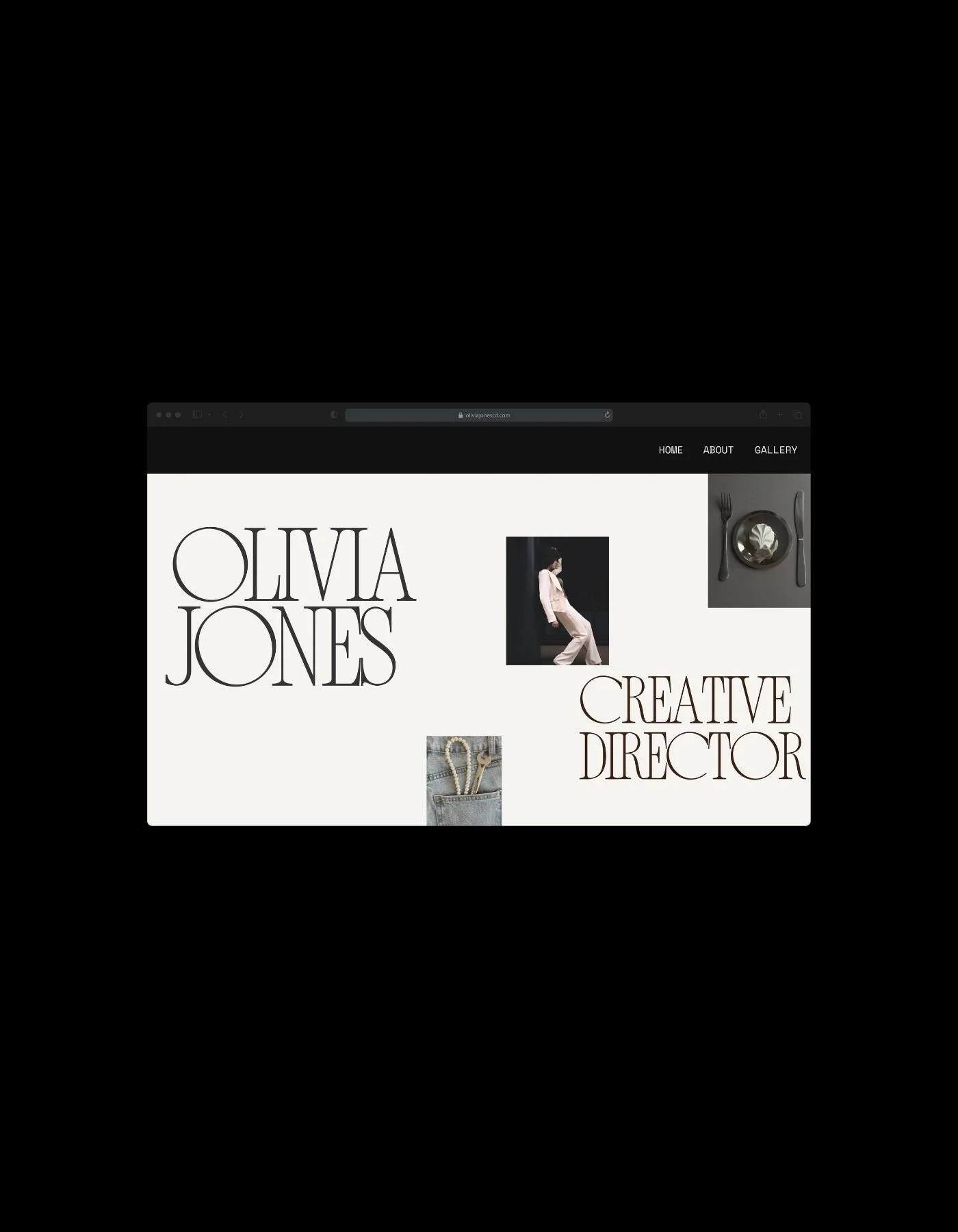 OLIVIA | Creative Portfolio Website Multi-Page