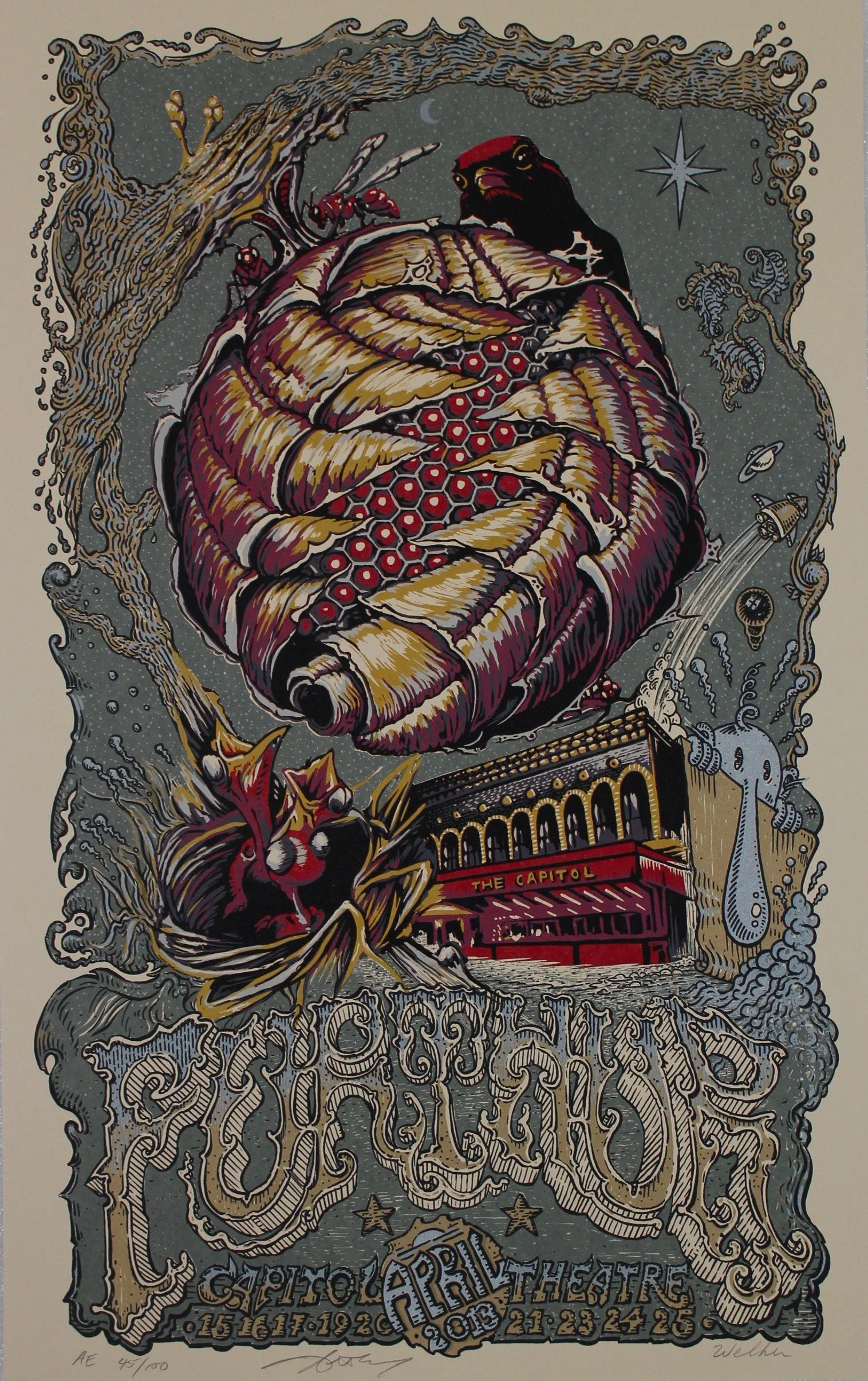 Grateful Dead Furthur Capital Theater 2013 by David Welker / AJ Masthay