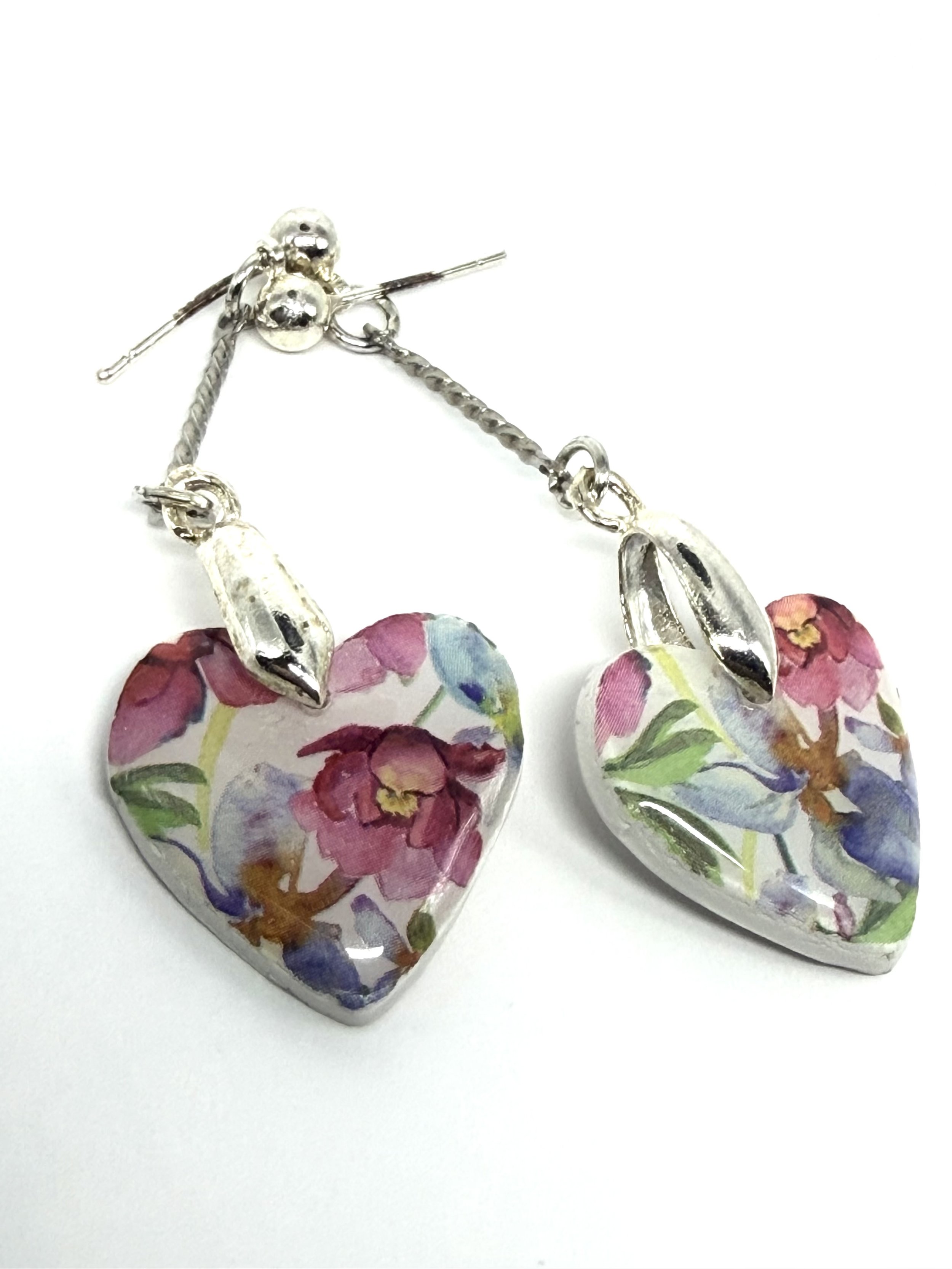 Earrings Made with Clay in Different Styles