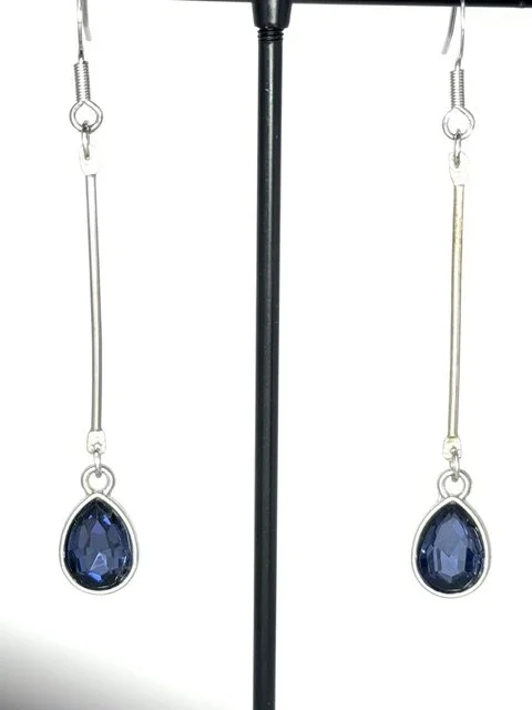 Earrings with Pretty Teardrop Charm