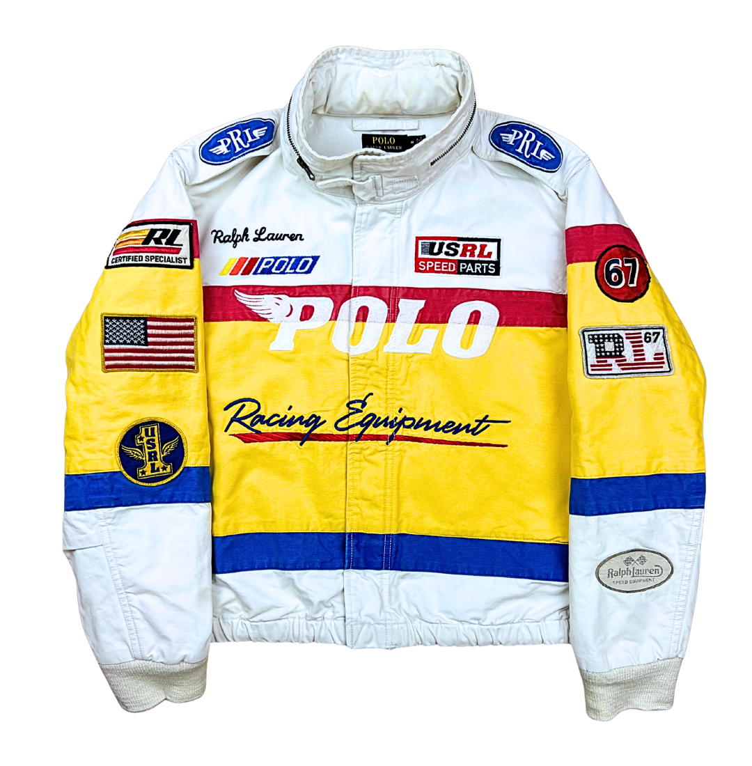 Ralph Lauren Polo Racing Equipment 2018 Multi-Patch Jacket – Size M