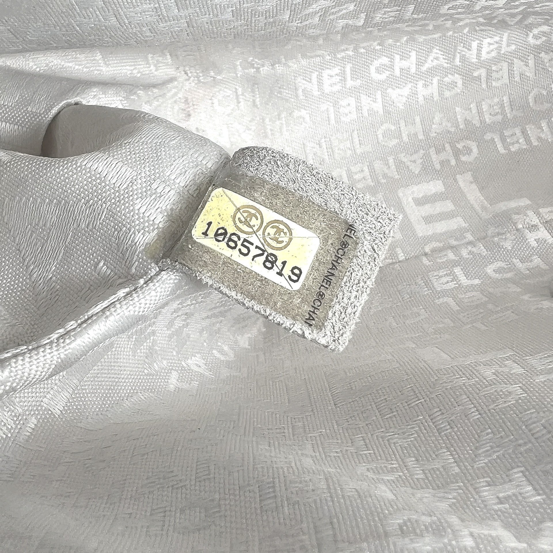 Chanel serial number sticker 10 series 2005 2006 authentication