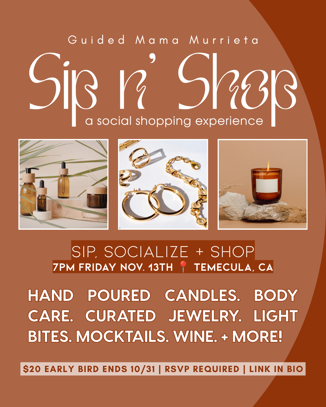 Sip n' Shop: A Social Shopping Experience