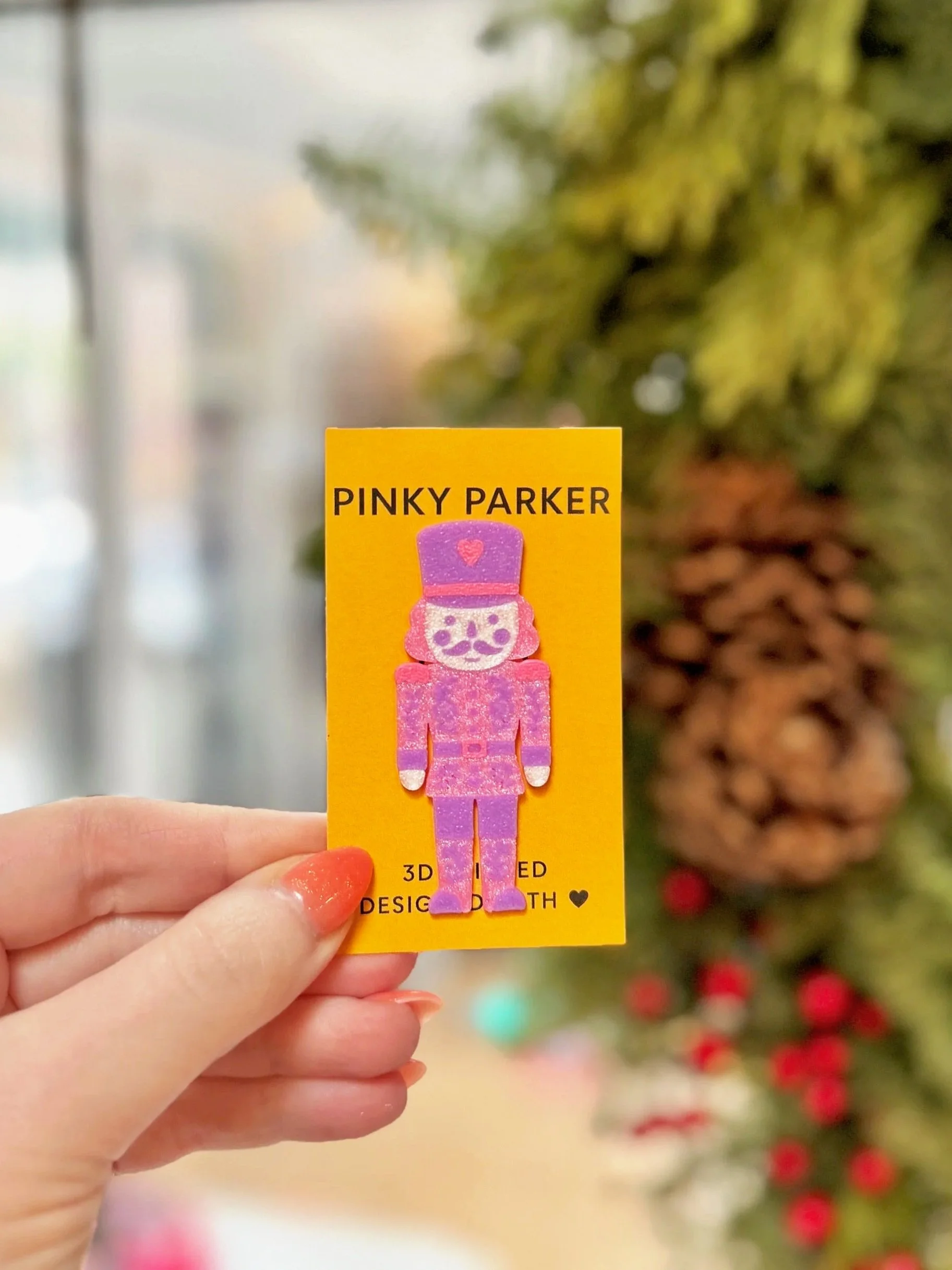 Purple & Pink Nutcracker