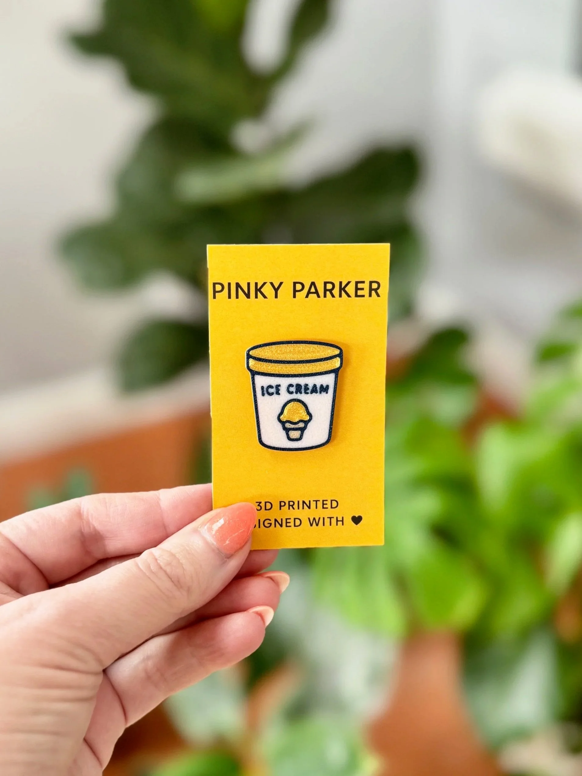 Ice Cream - blue/gold