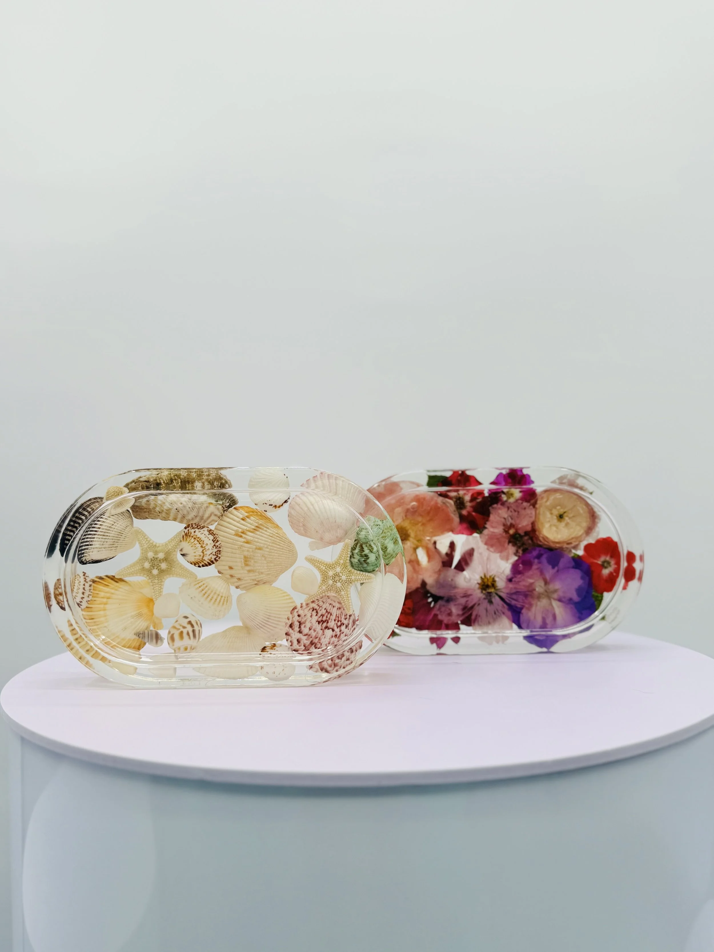 Pressed Floral Trinket Dish | Wedding Bouquet & Memorial Flower Preservation