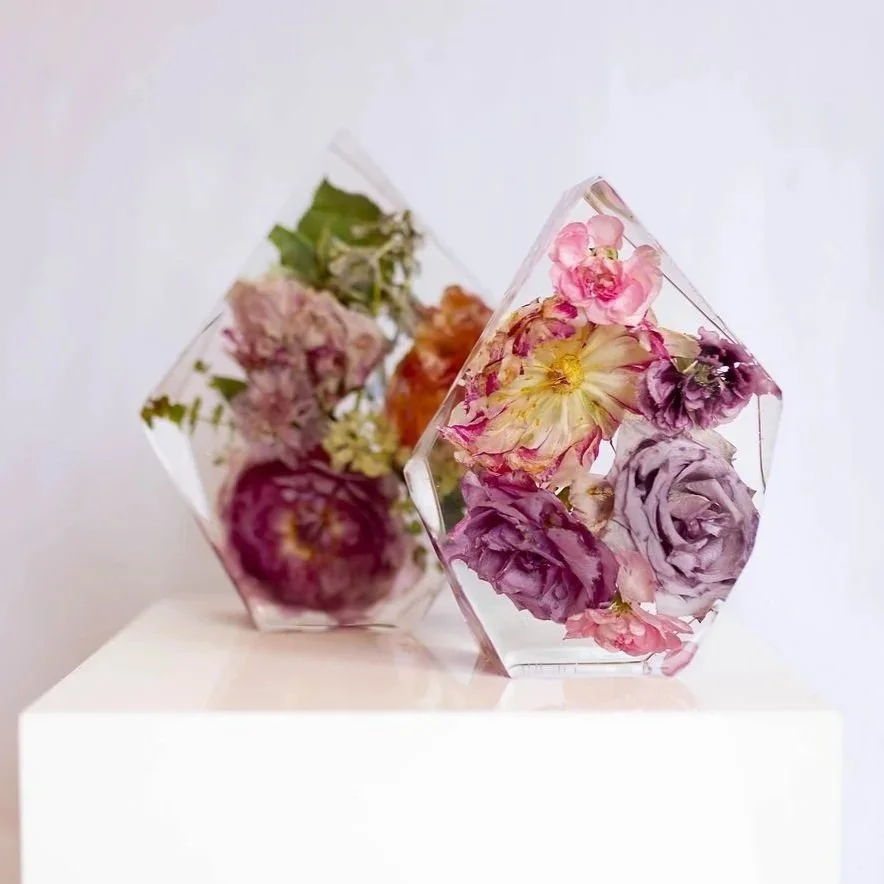 Floral Gemstones | Wedding Bouquet & Memorial Flower Preservation